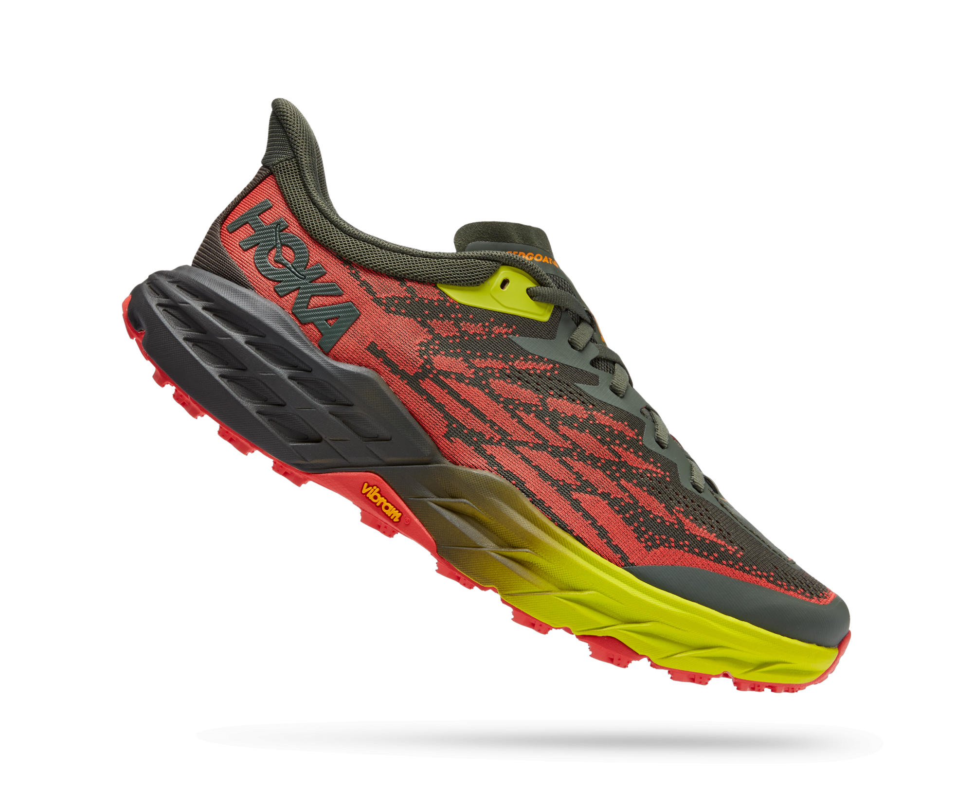 HOKA SPEEDGOAT 5 WIDE THYME / FIESTA