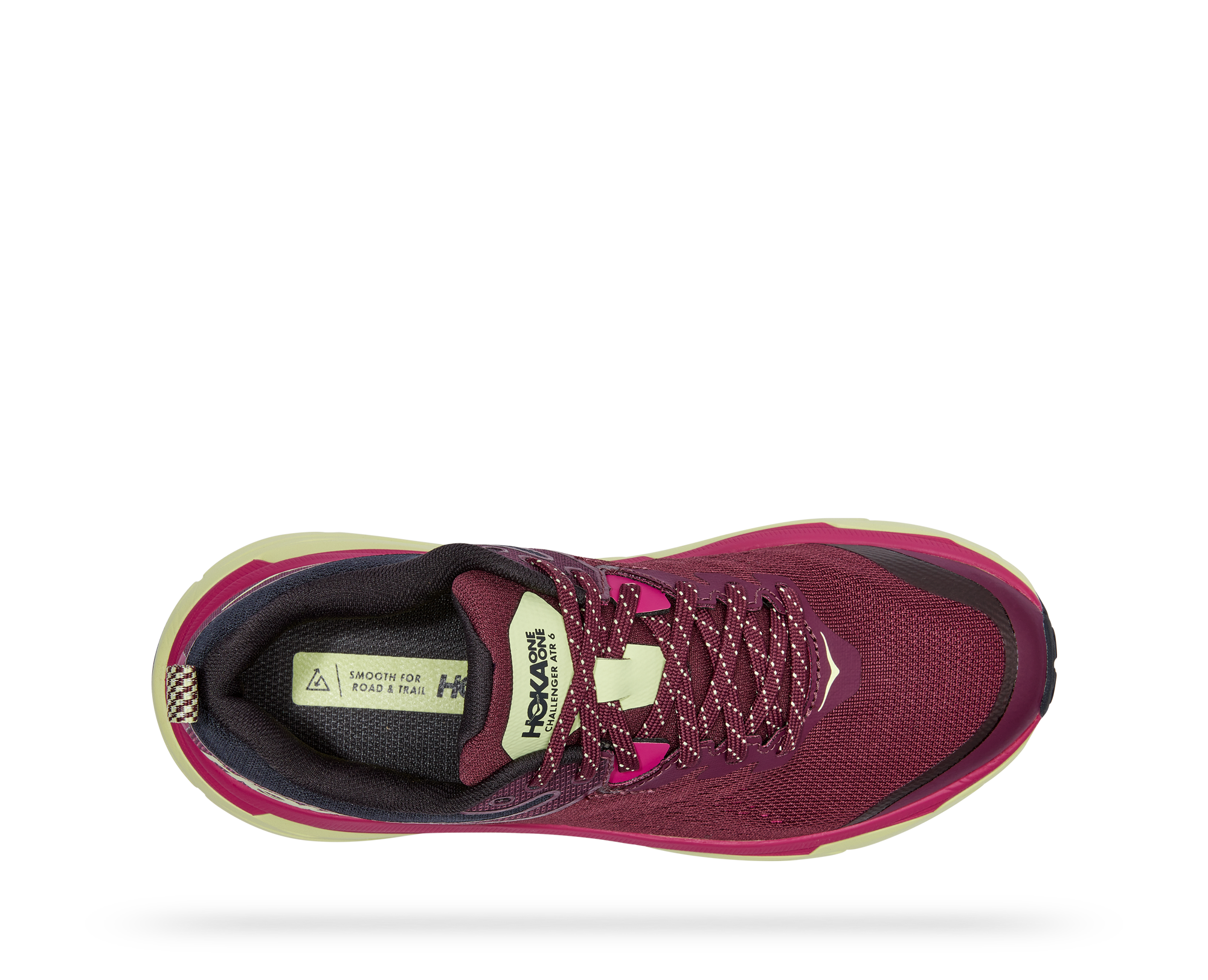 HOKA CHALLENGER ATR 6 W GRAPE WINE / BUTTERFLY