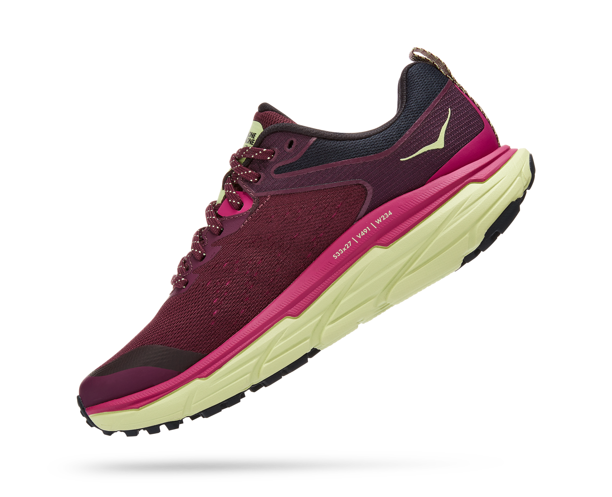 HOKA CHALLENGER ATR 6 W GRAPE WINE / BUTTERFLY