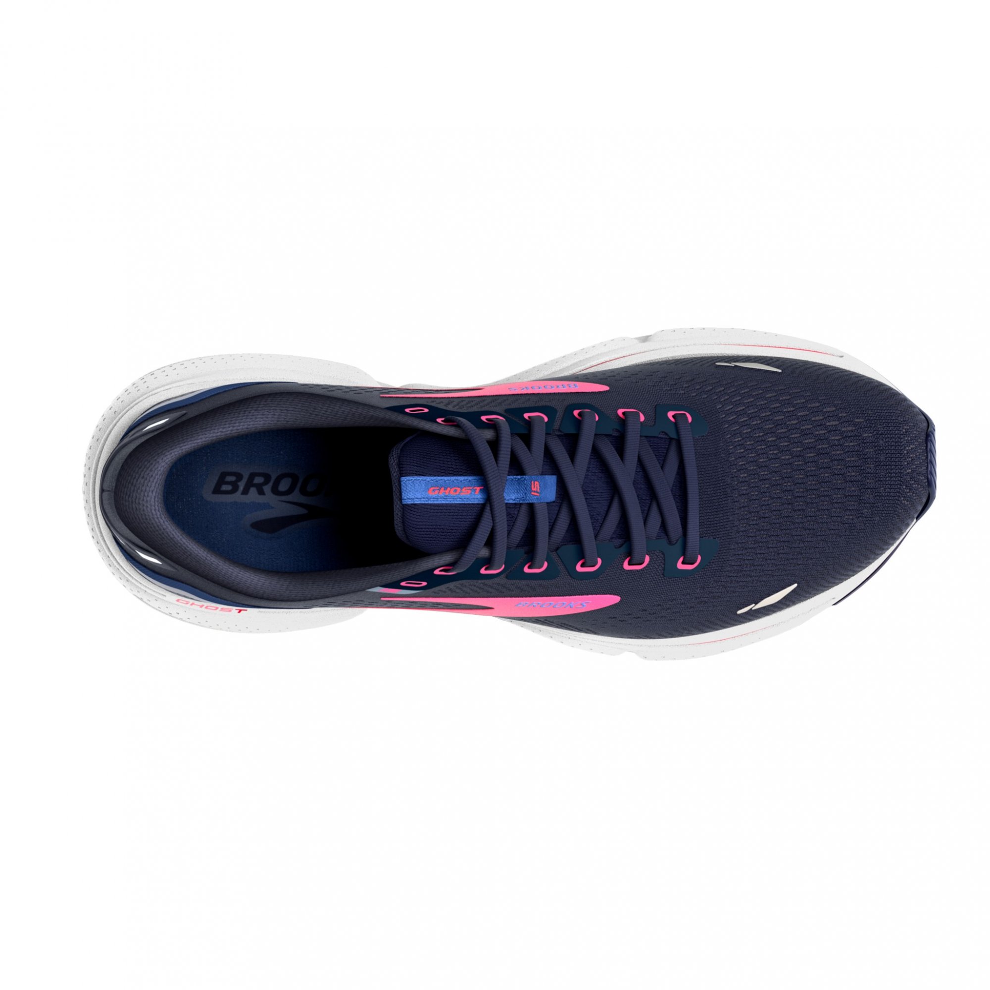 BROOKS Ghost 15 W Peacoat/Blue/Pink