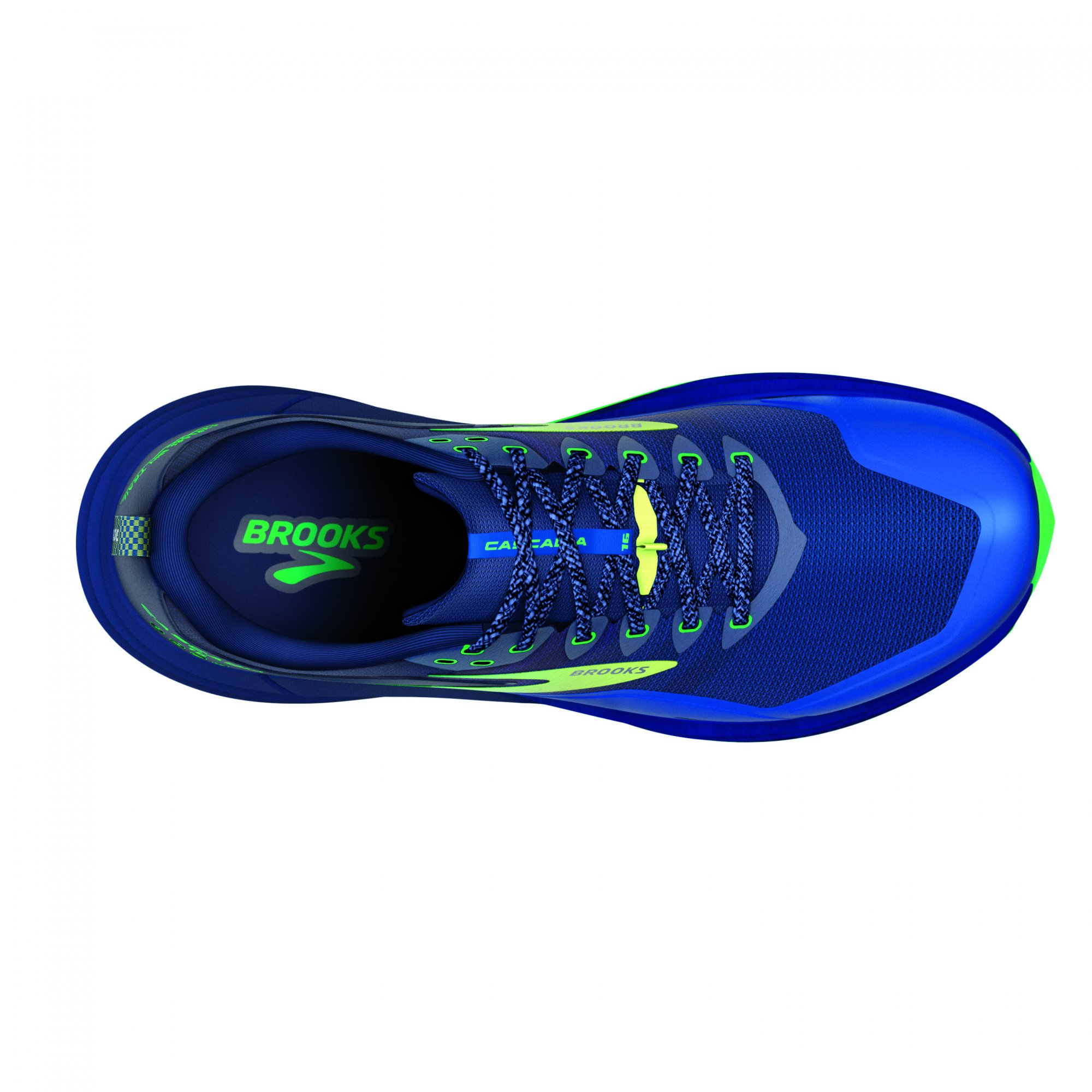 BROOKS Cascadia 16 Blue/Surf the Web/Green