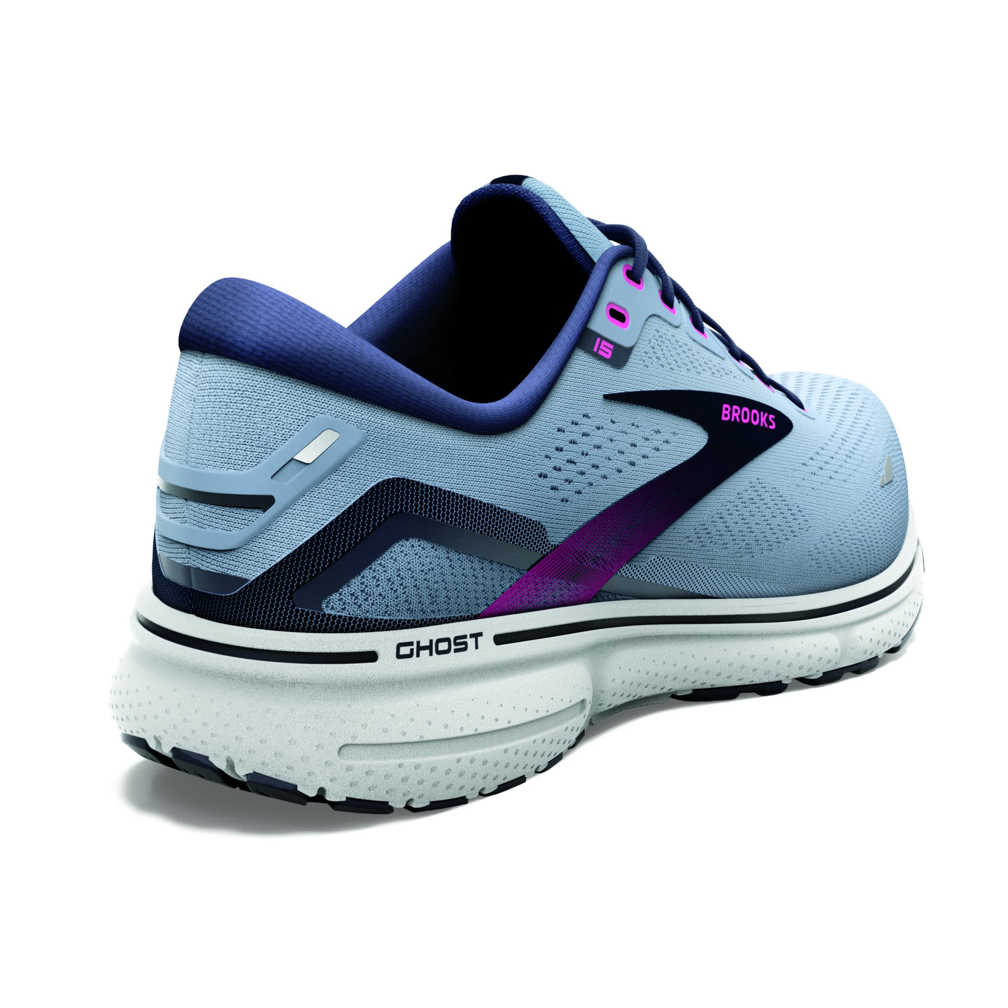 BROOKS Ghost 15 W Kentucky Blue/Peacoat/Pink