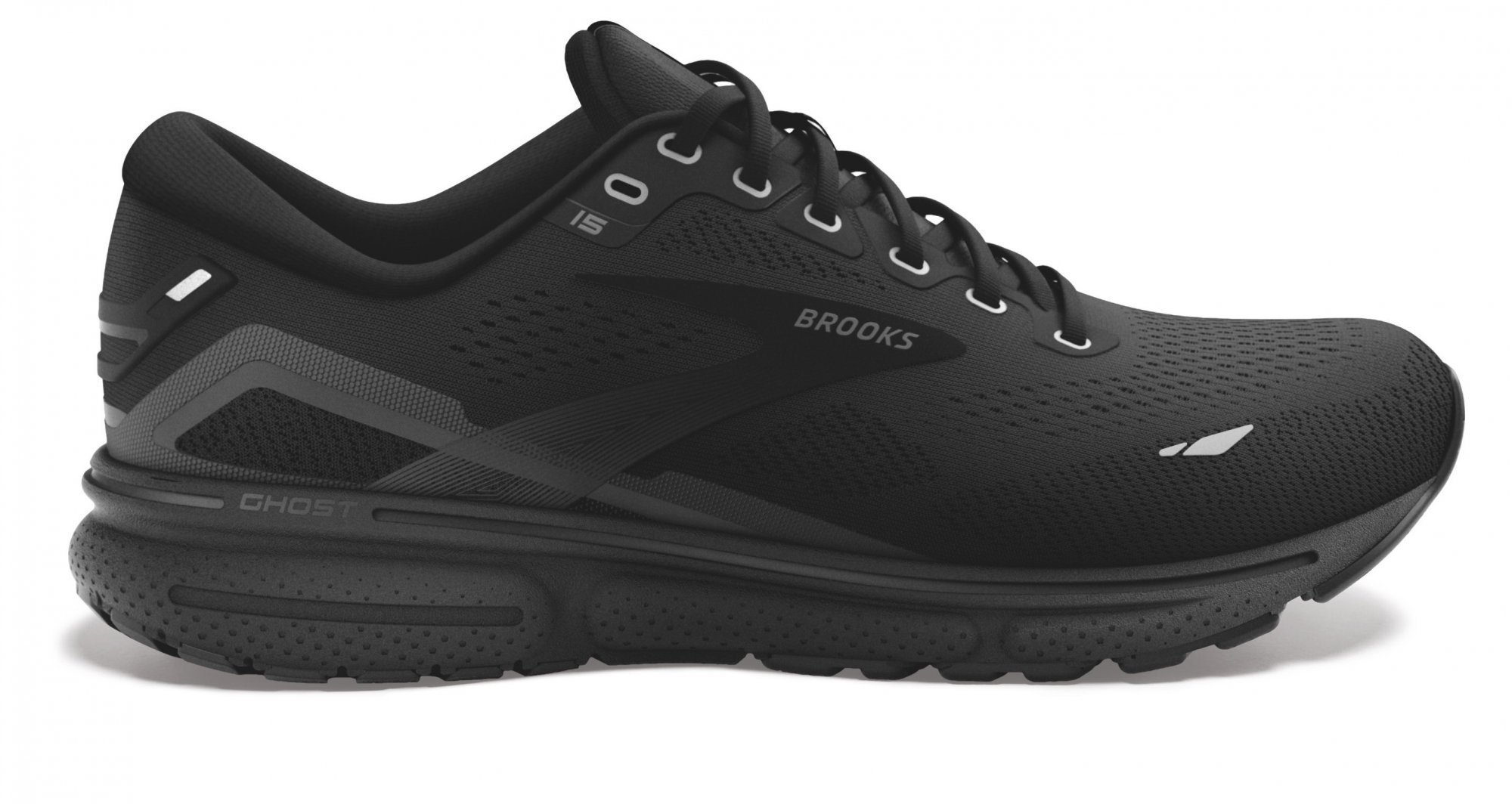 BROOKS Ghost 15 Black/Black/Ebony