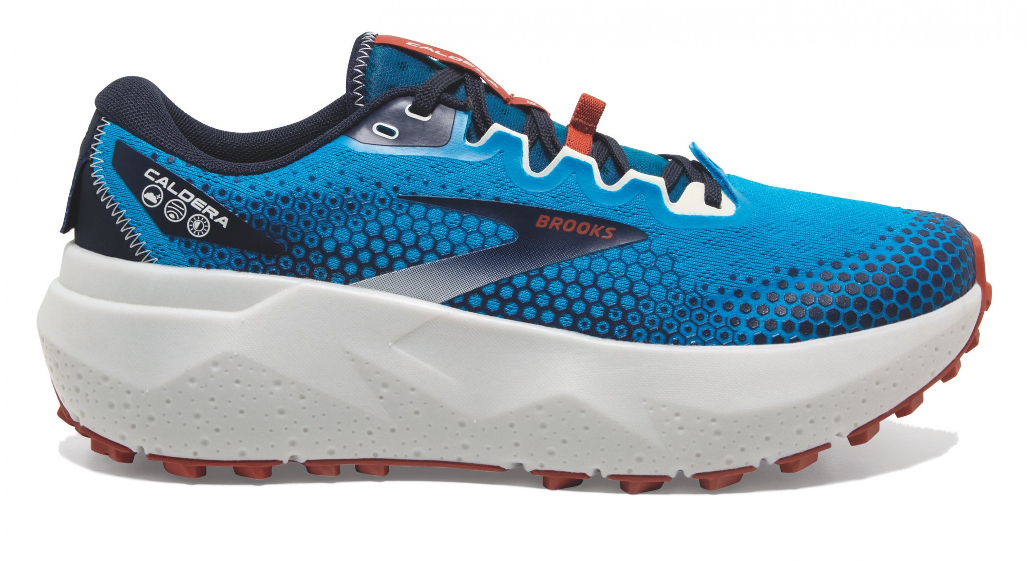 BROOKS Caldera 6 Peacoat/Atomic Blue/Rooibos