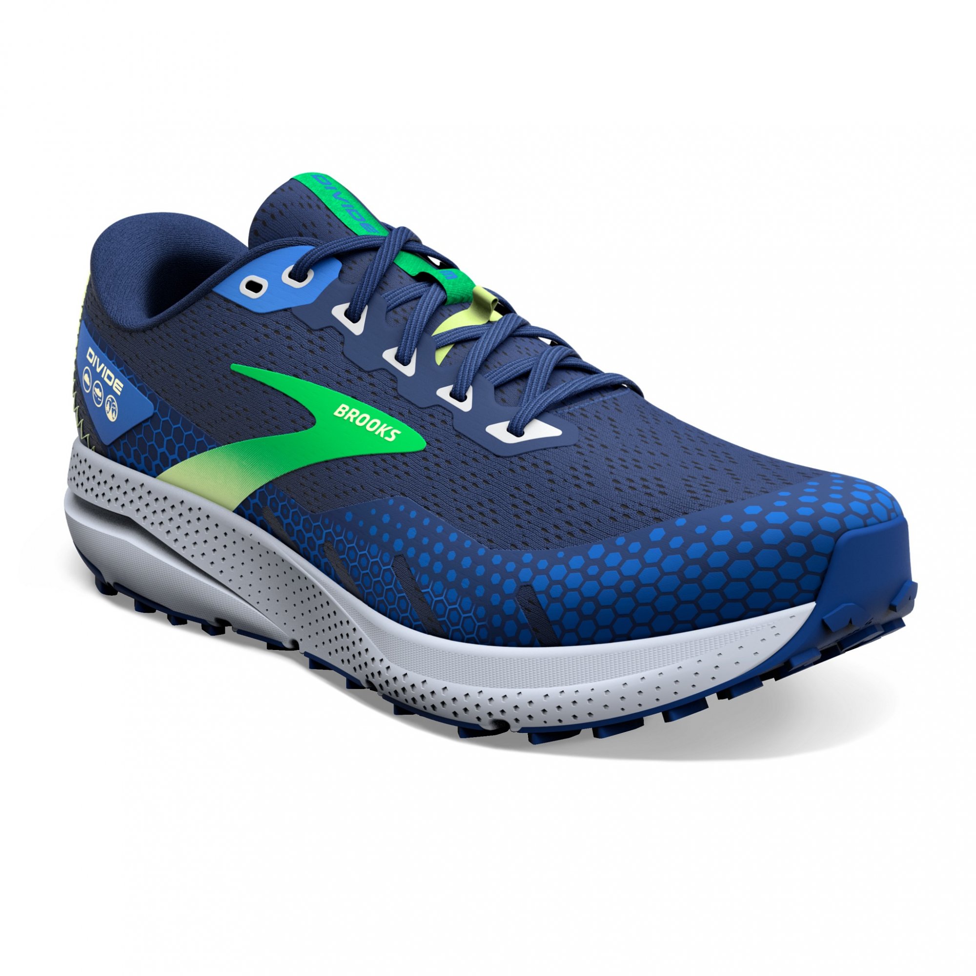 BROOKS Divide 3 Blue/Green/Grey