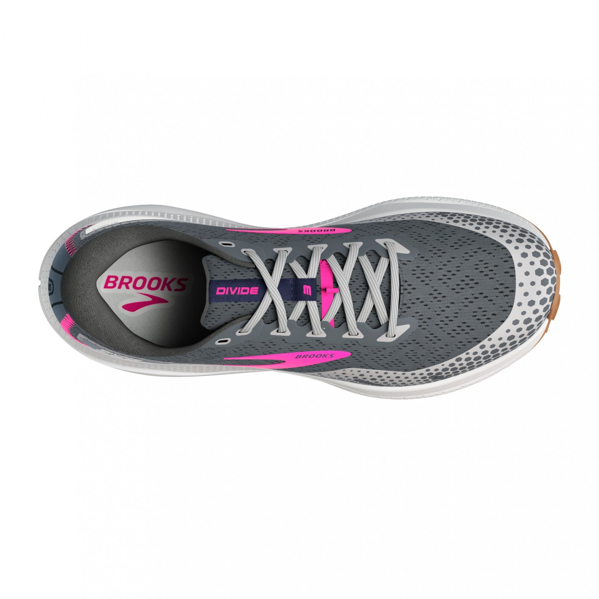 BROOKS Divide 3 W Ebony/Grey/Pink