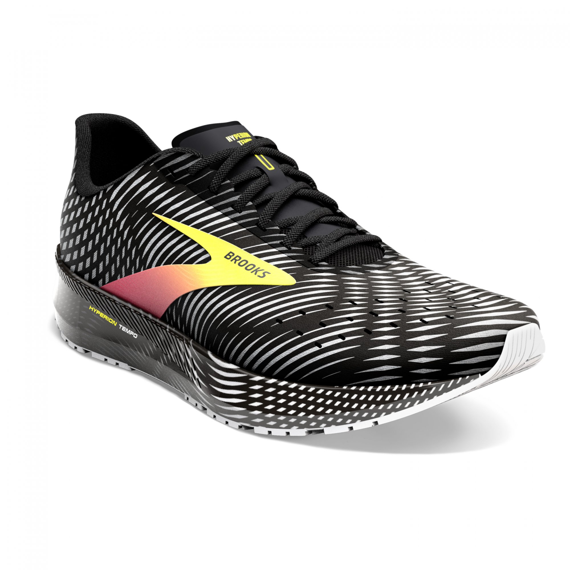 BROOKS Hyperion Tempo Black/Pink/Yellow
