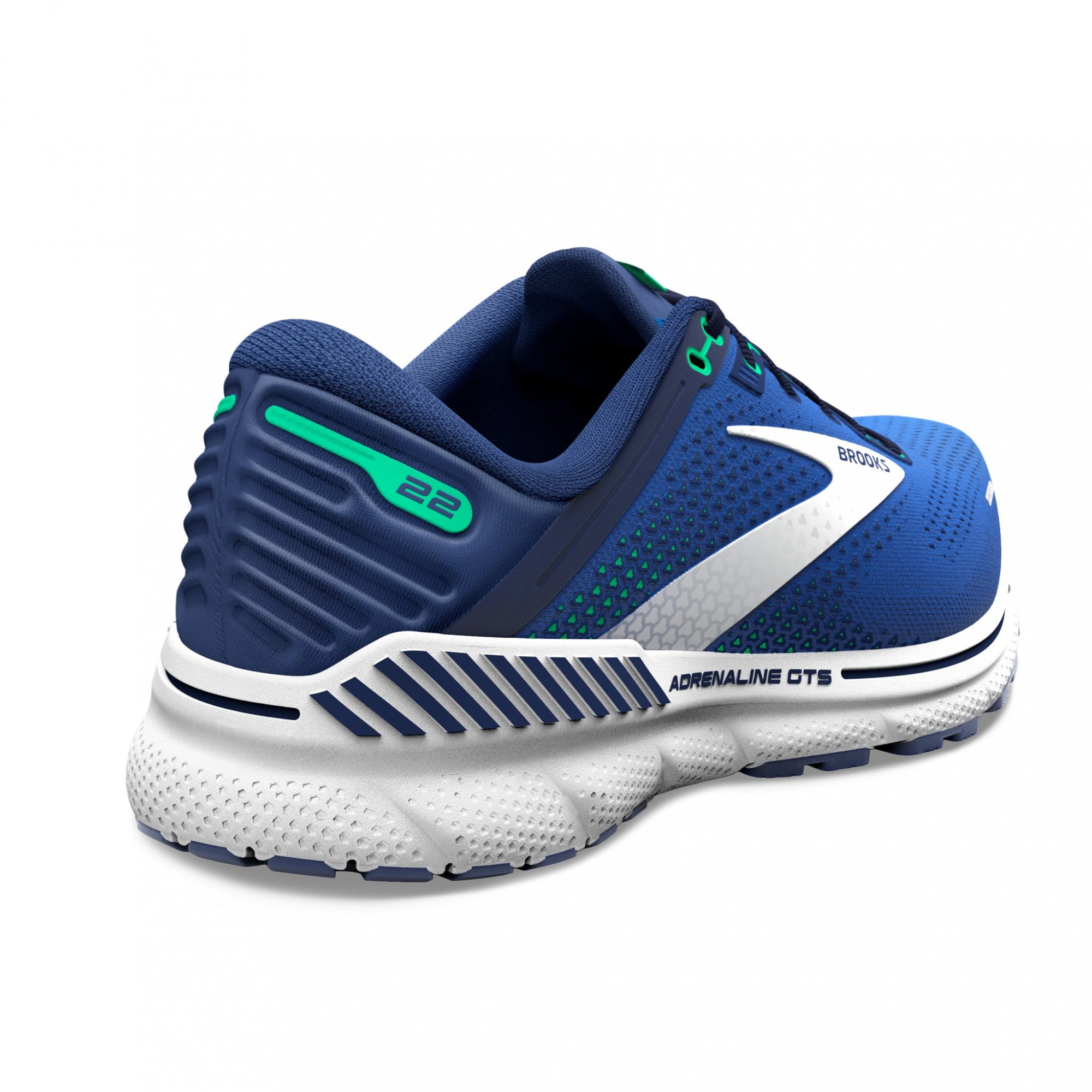 BROOKS Adrenaline GTS 22 Surf the Web/Blue/Irish Green