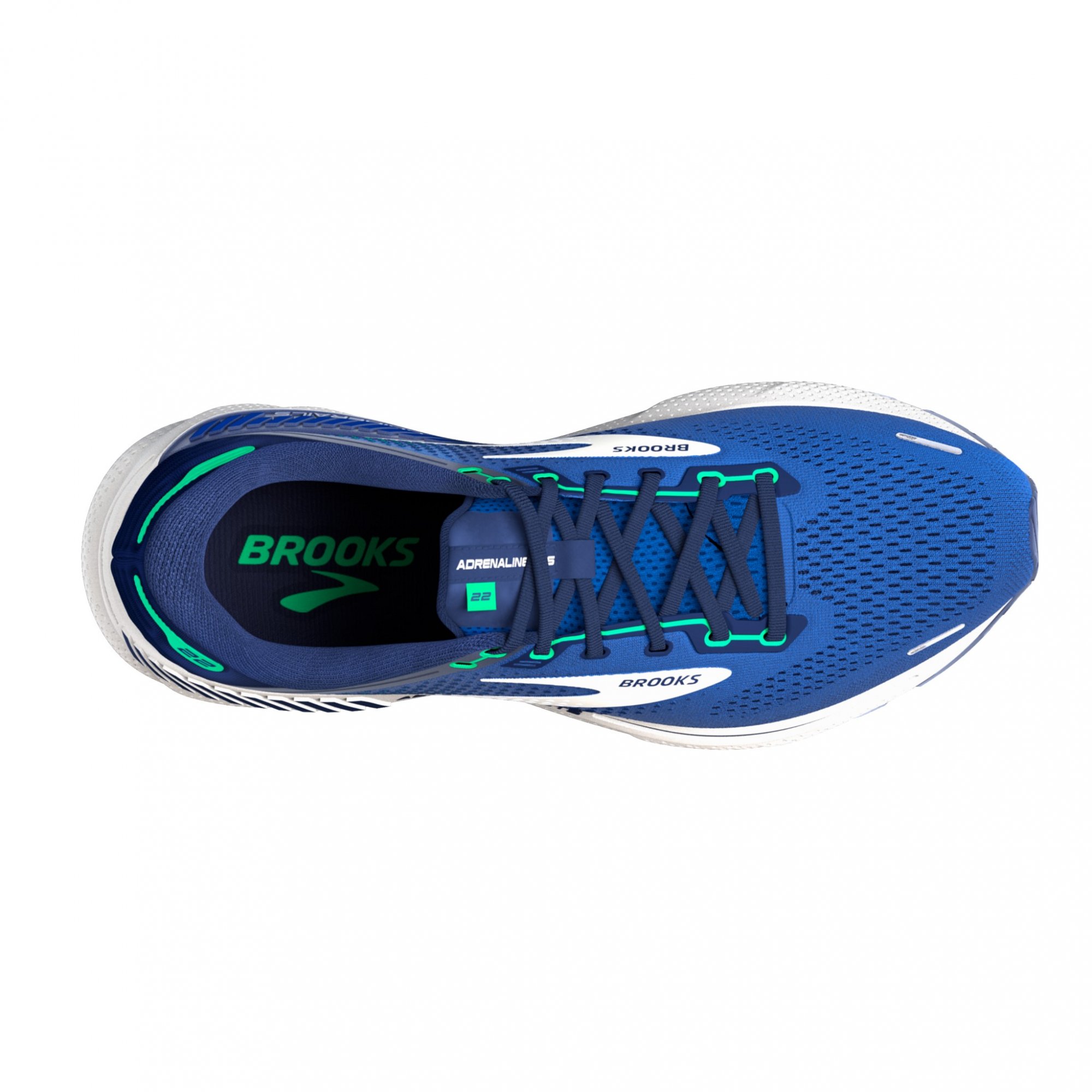 BROOKS Adrenaline GTS 22 Surf the Web/Blue/Irish Green