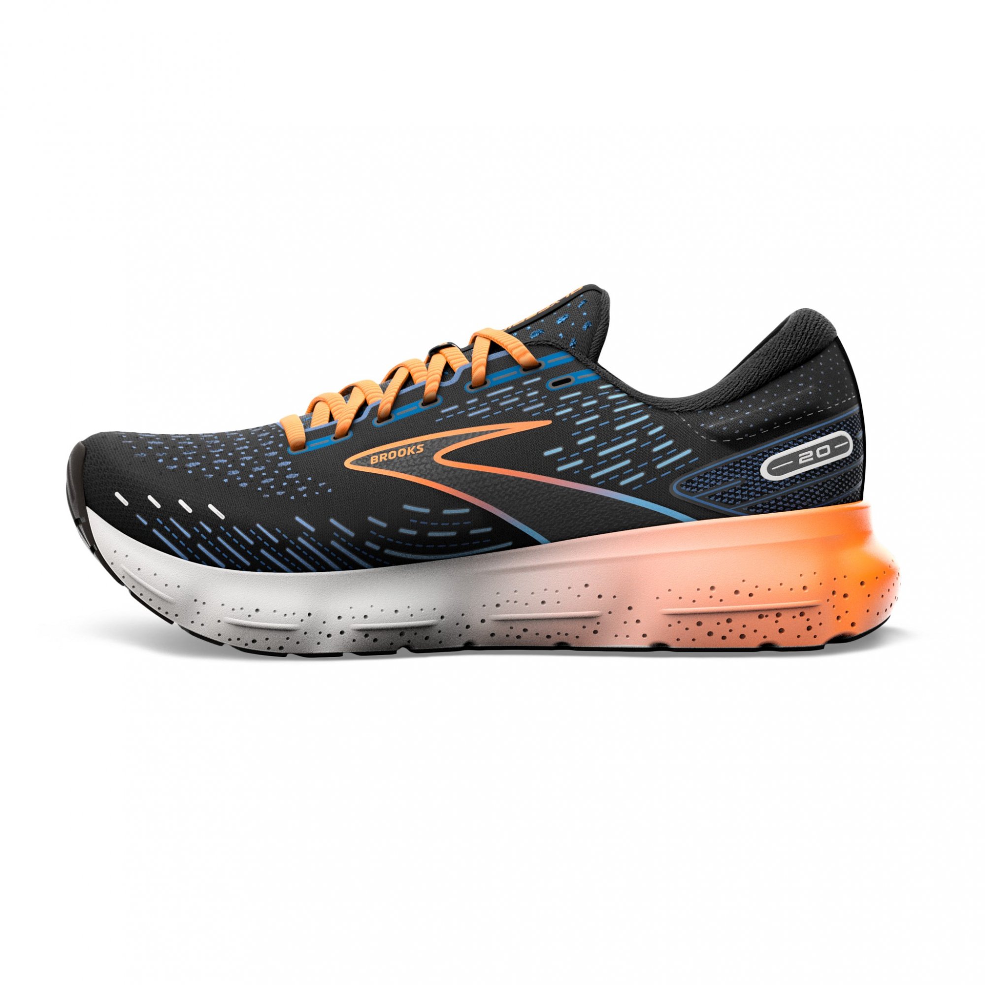 BROOKS Glycerin 20 Black/Classic Blue/ Orange