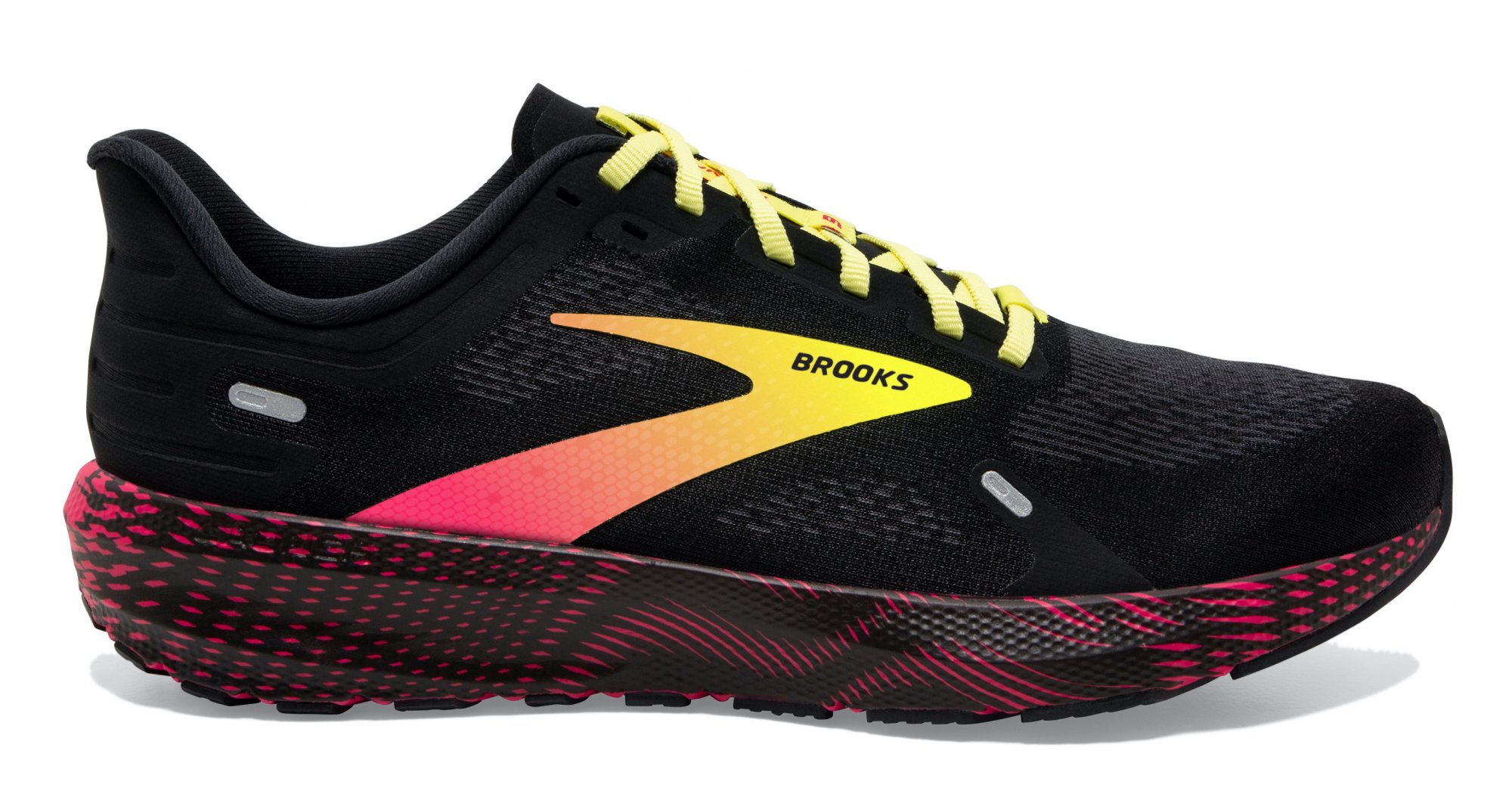 BROOKS Launch 9 W Black/Pink/Yellow