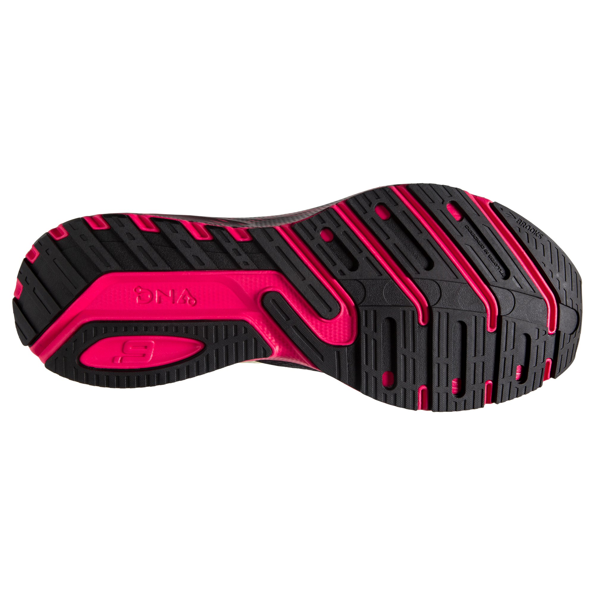 BROOKS Launch 9 W Black/Pink/Yellow