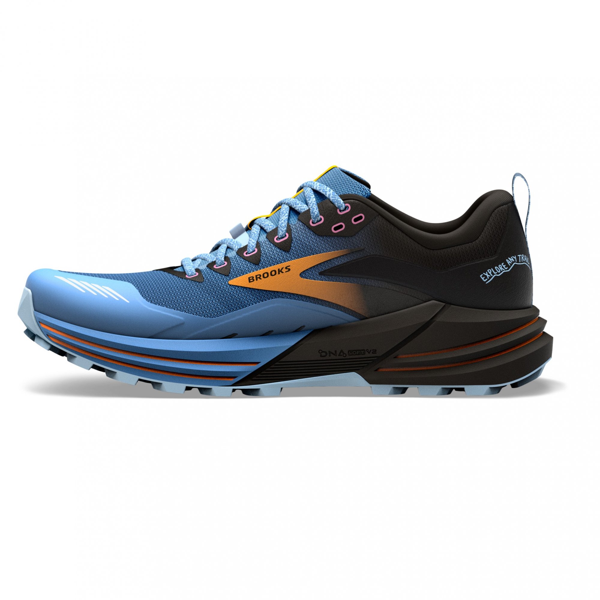 BROOKS Cascadia 16 W Blue/Black/Yellow