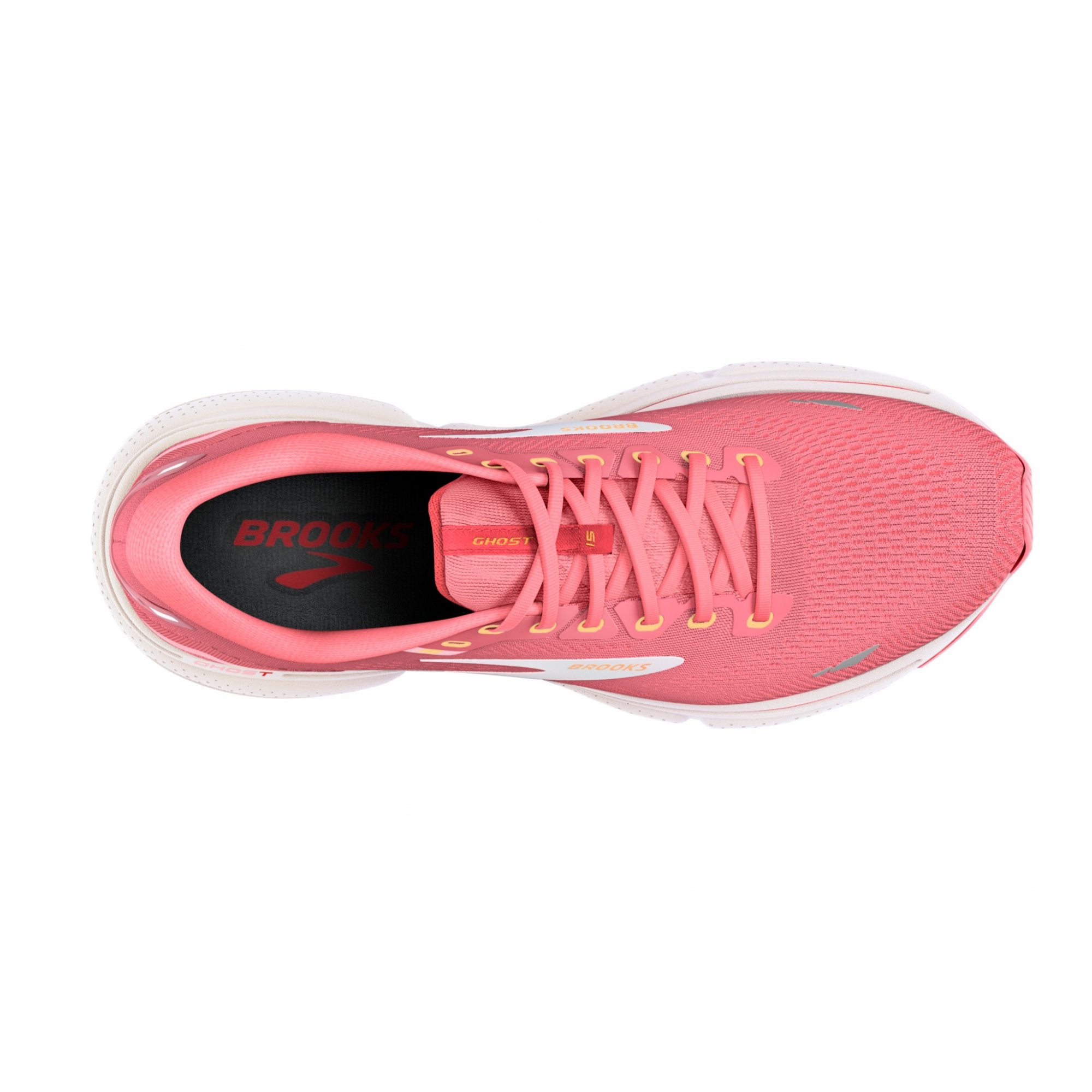 BROOKS Ghost 15 W Rose/Fiery Coral/ White