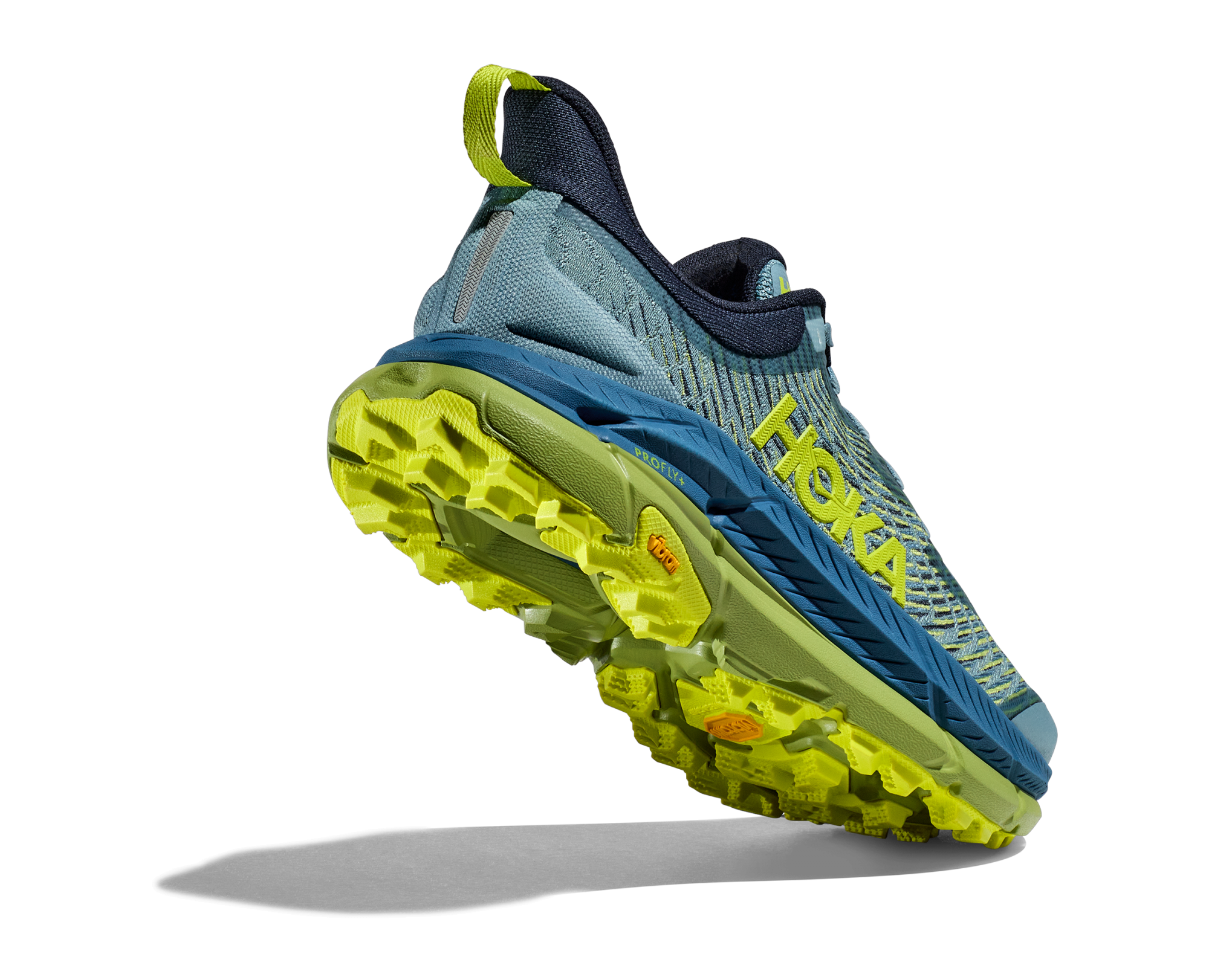 HOKA MAFATE SPEED 4 STONE BLUE / DARK CITRON