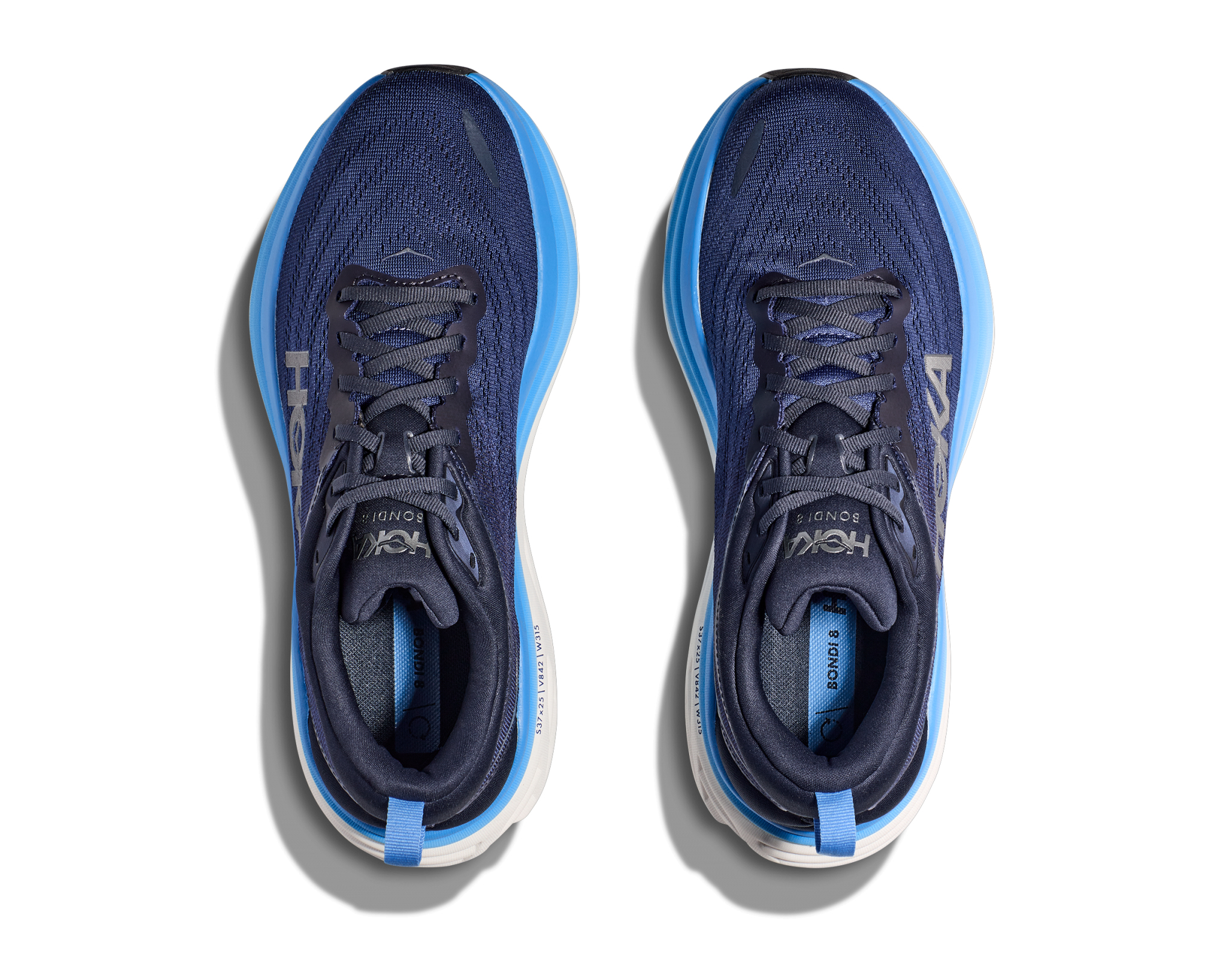 HOKA BONDI 8 WIDE OUTER SPACE / ALL ABOARD