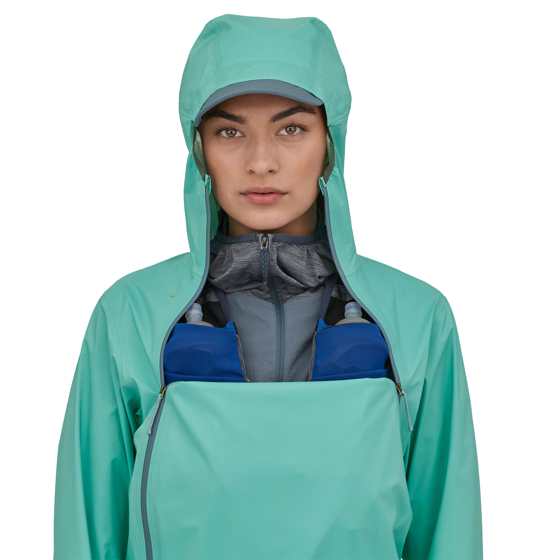 PATAGONIA Women's Storm Racer Jacket Fresh Teal