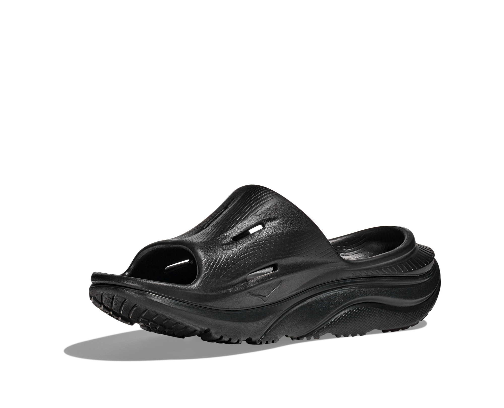 HOKA ORA RECOVERY SLIDE BLACK