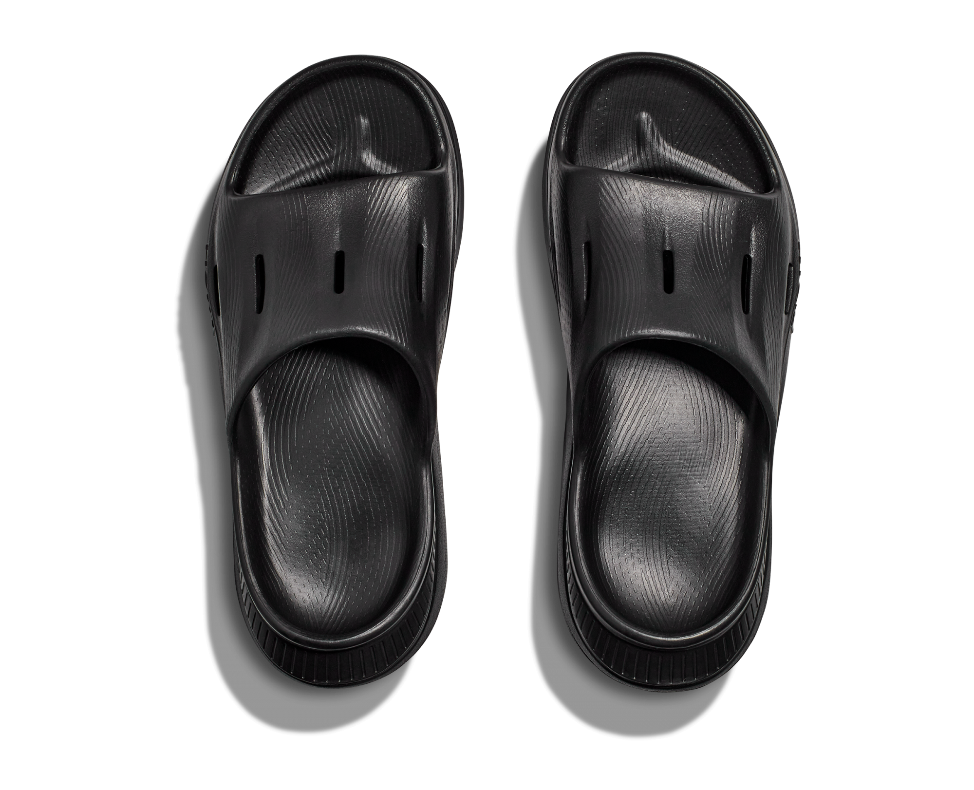 HOKA ORA RECOVERY SLIDE BLACK