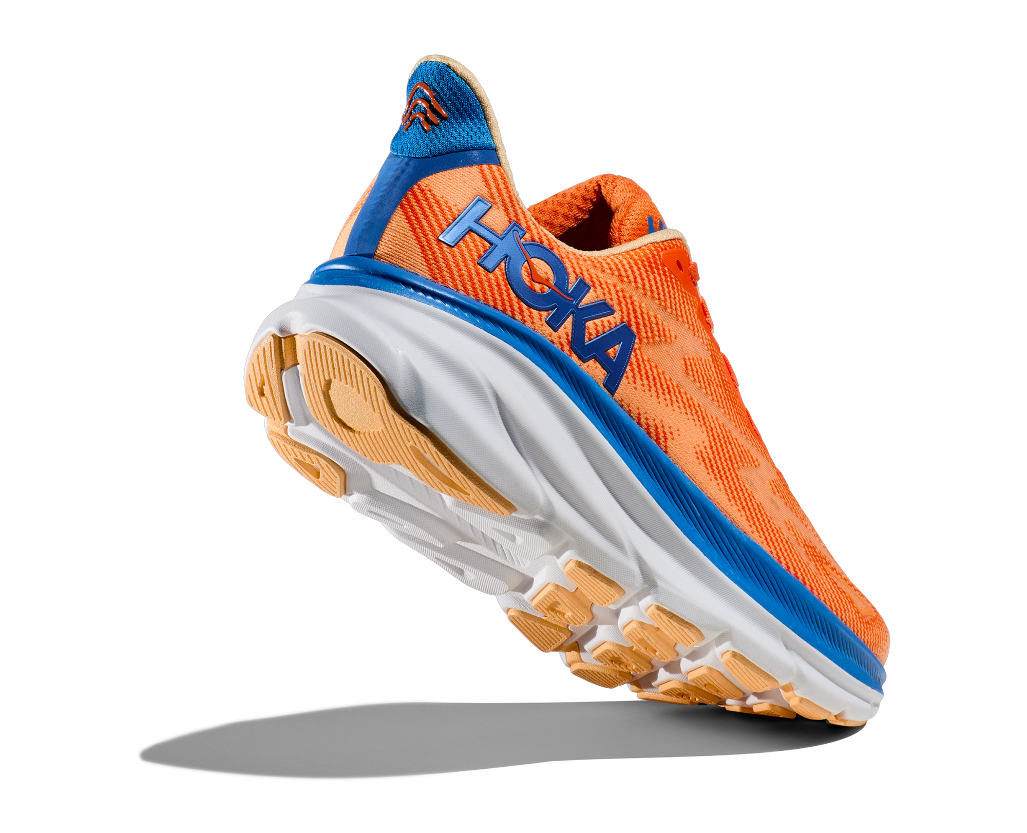 HOKA CLIFTON 9 VIBRANT ORANGE / IMPALA