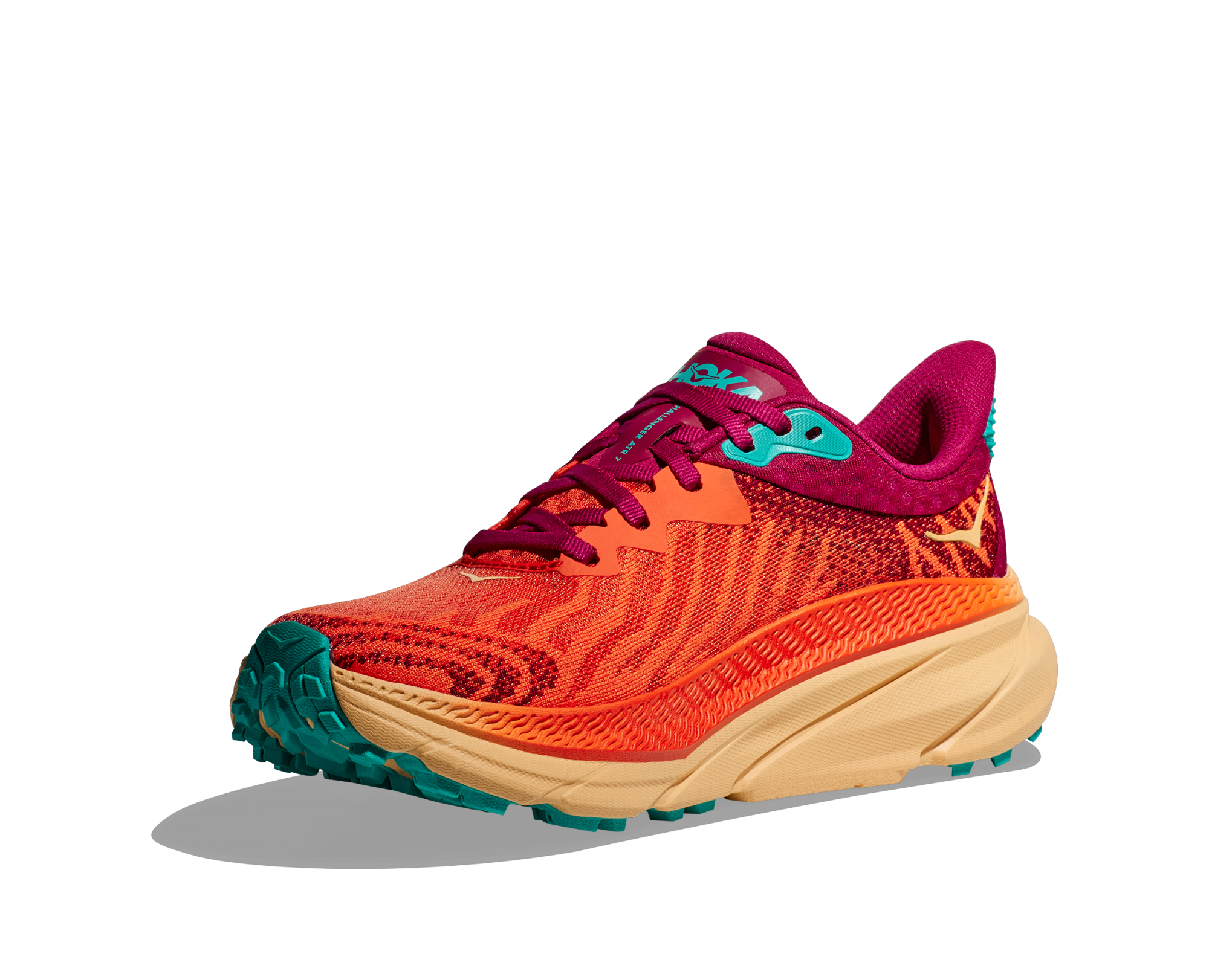 HOKA CHALLENGER ATR 7 W FLAME / CHERRIES JUBILEE