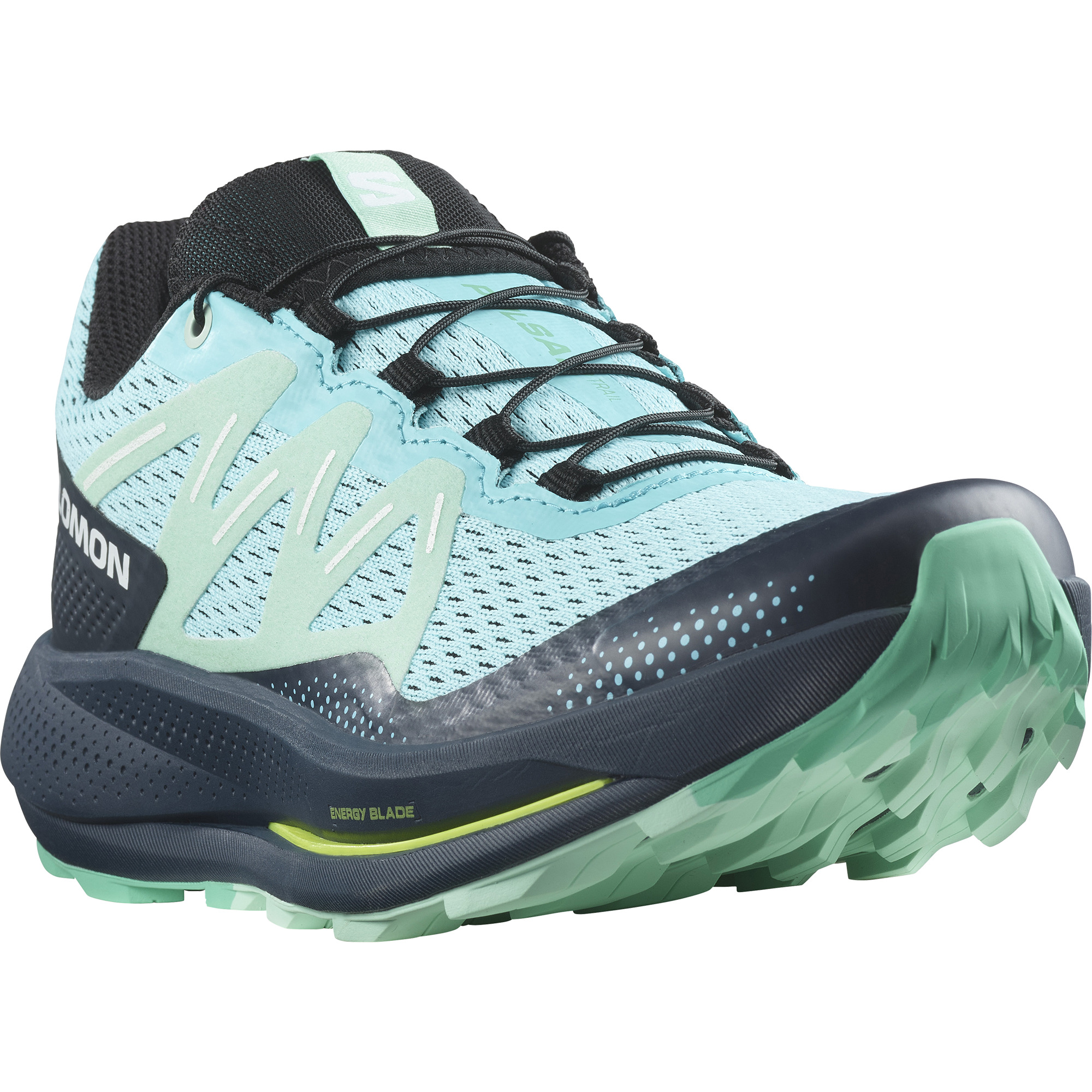 SALOMON PULSAR TRAIL W Blue Radiance / Carbon / Yucca