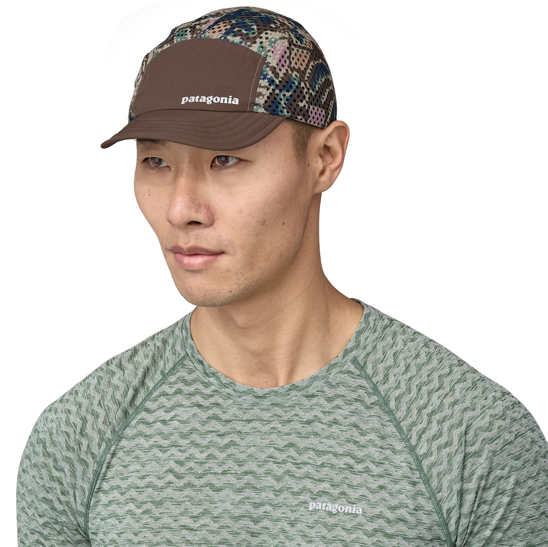 PATAGONIA Duckbill Cap Thriving Planet: Cone Brown