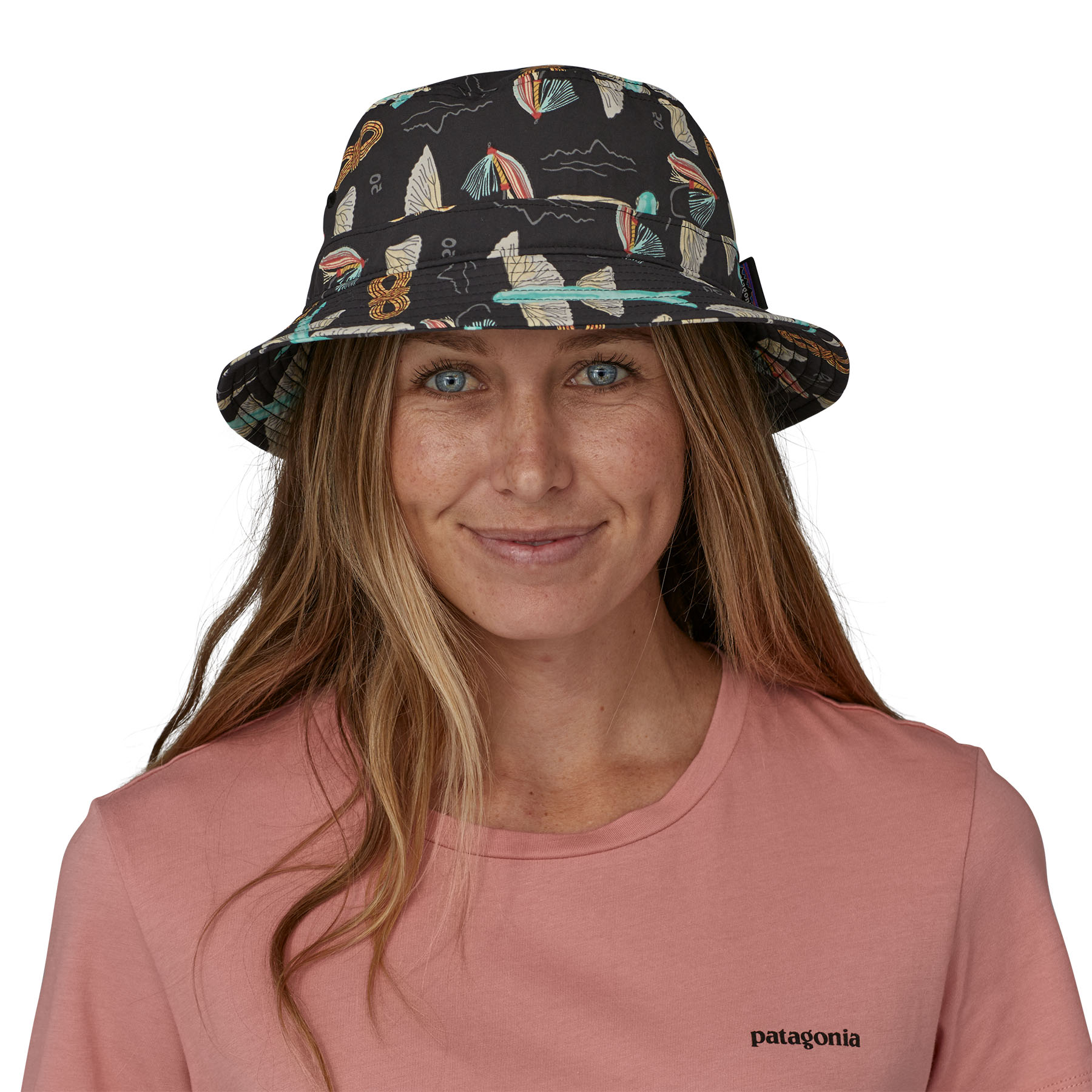 PATAGONIA Wavefarer® Bucket Hat Fly 50: Ink Black