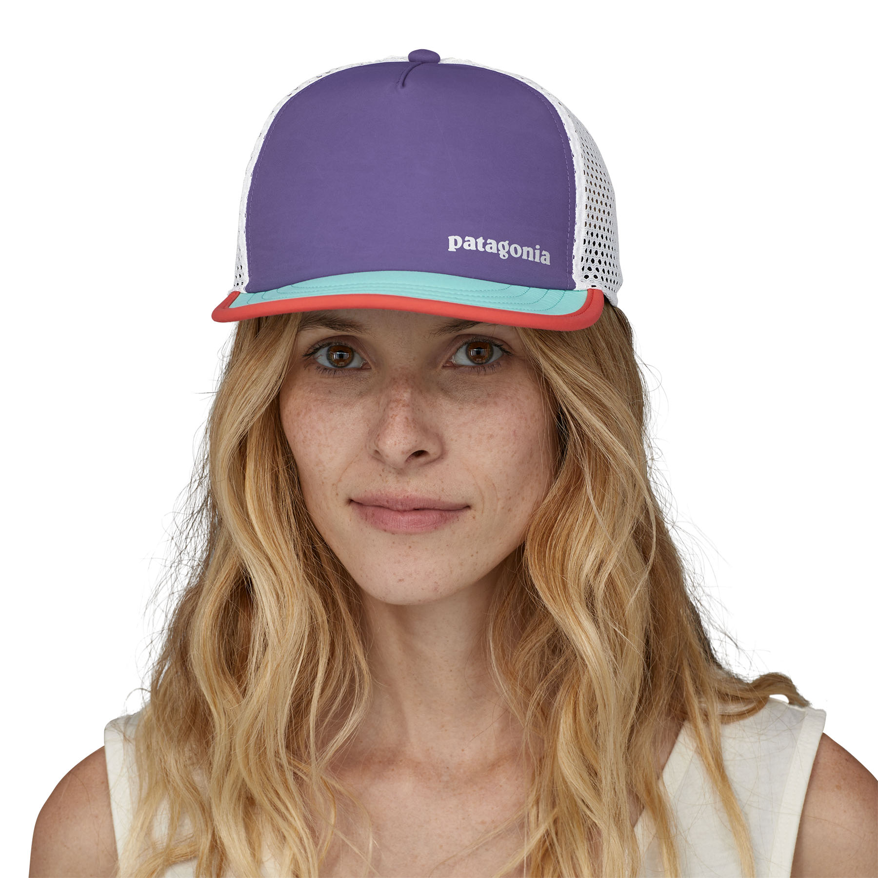 PATAGONIA Duckbill Shorty Trucker Hat Perennial Purple TRAILPOINT