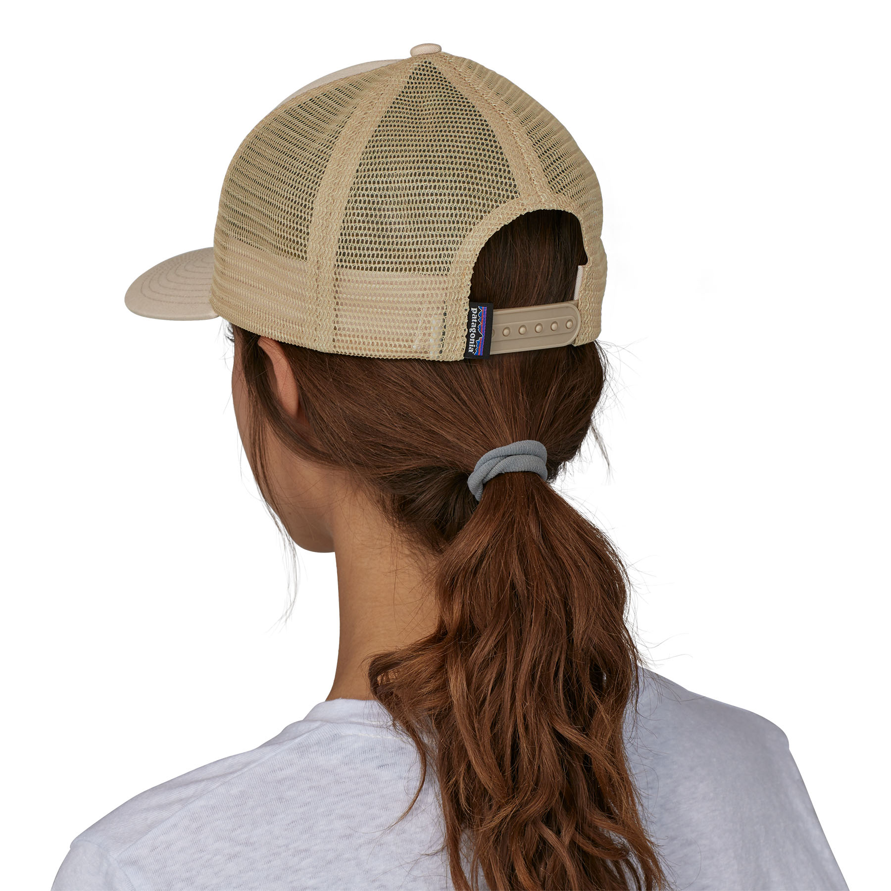 PATAGONIA P-6 Logo Trucker Hat Oar Tan w/Classic Tan