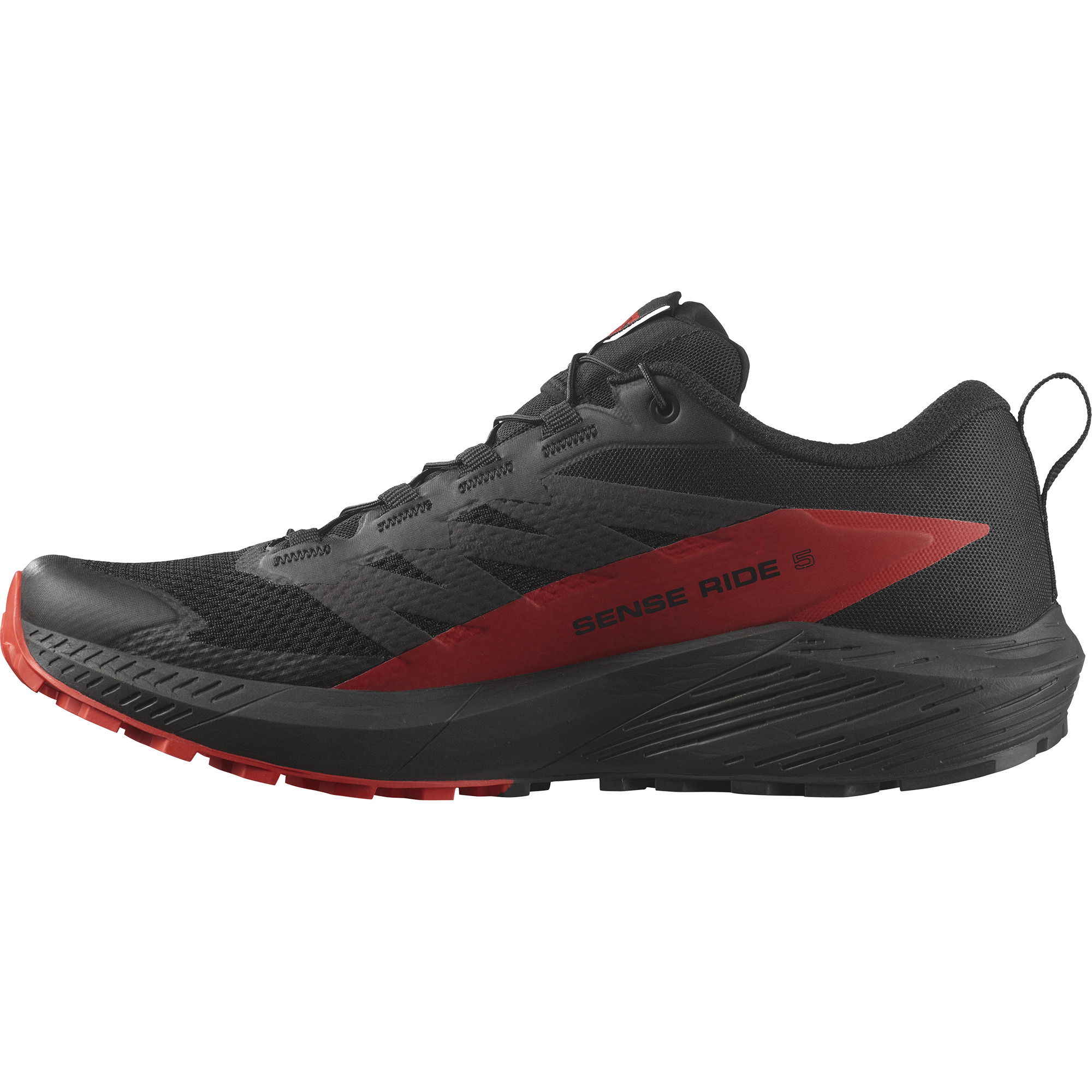 SALOMON SENSE RIDE 5 Black / Fiery Red / Black