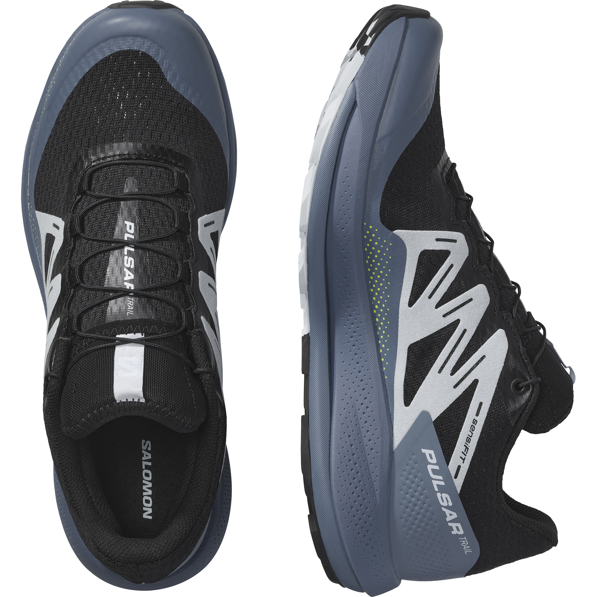 SALOMON PULSAR TRAIL Black / China Blue / Arctic Ice