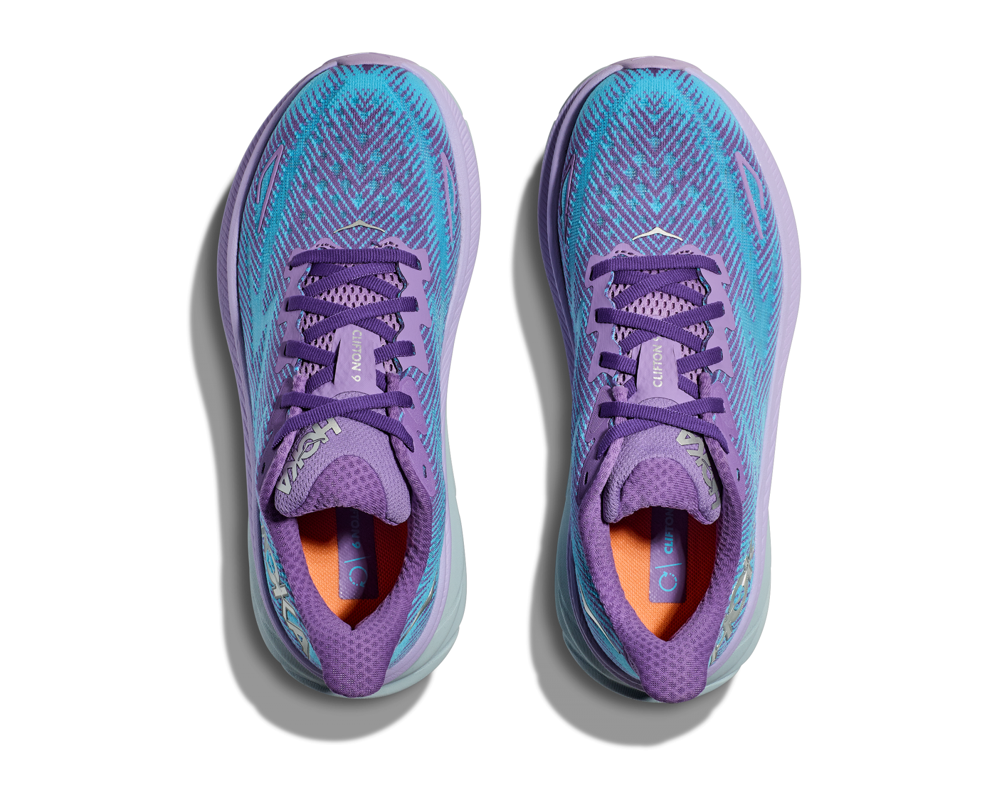 HOKA CLIFTON 9 W CHALK VIOLET / PASTEL LILAC