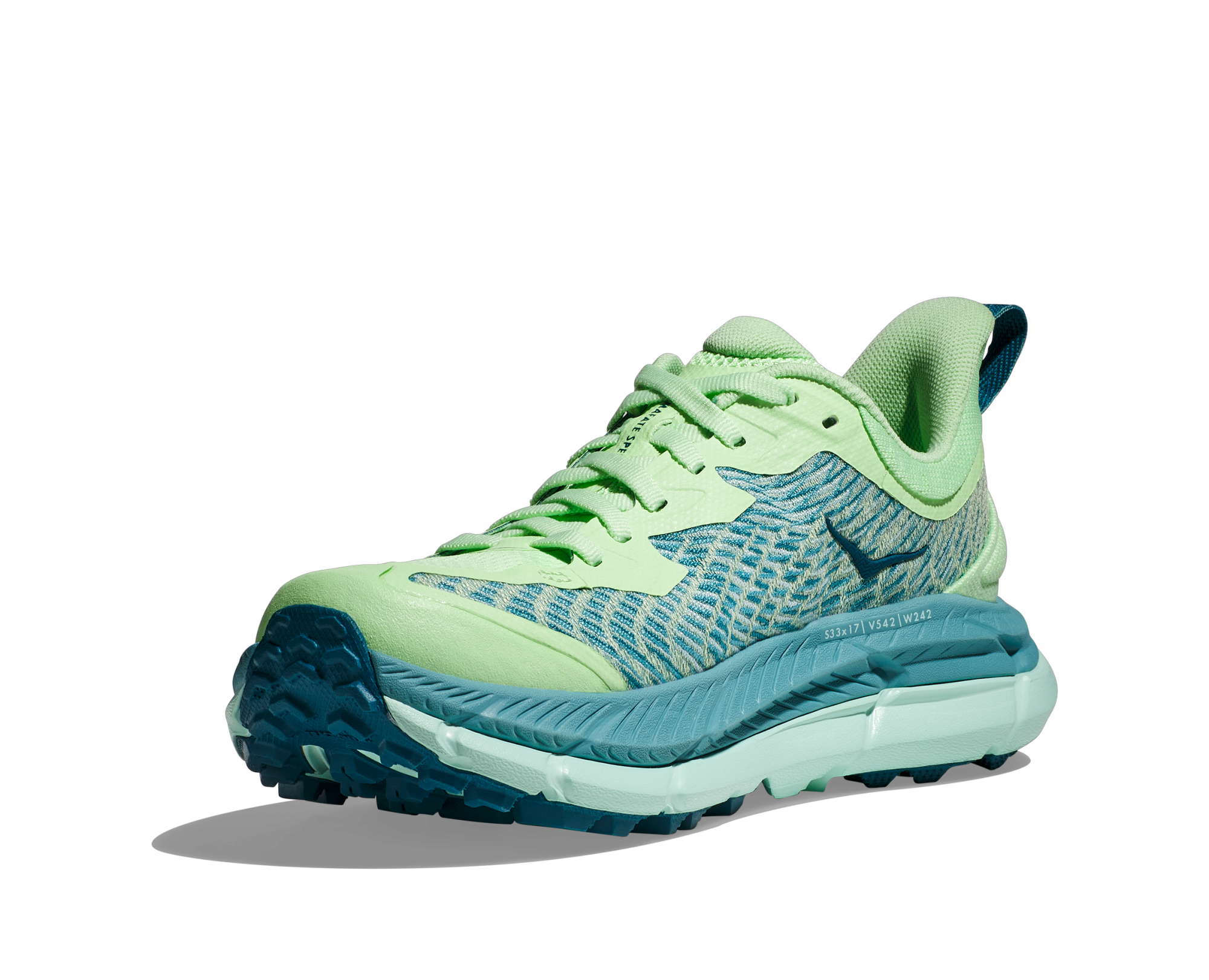 HOKA MAFATE SPEED 4 W Lime Glow / Ocean Mist