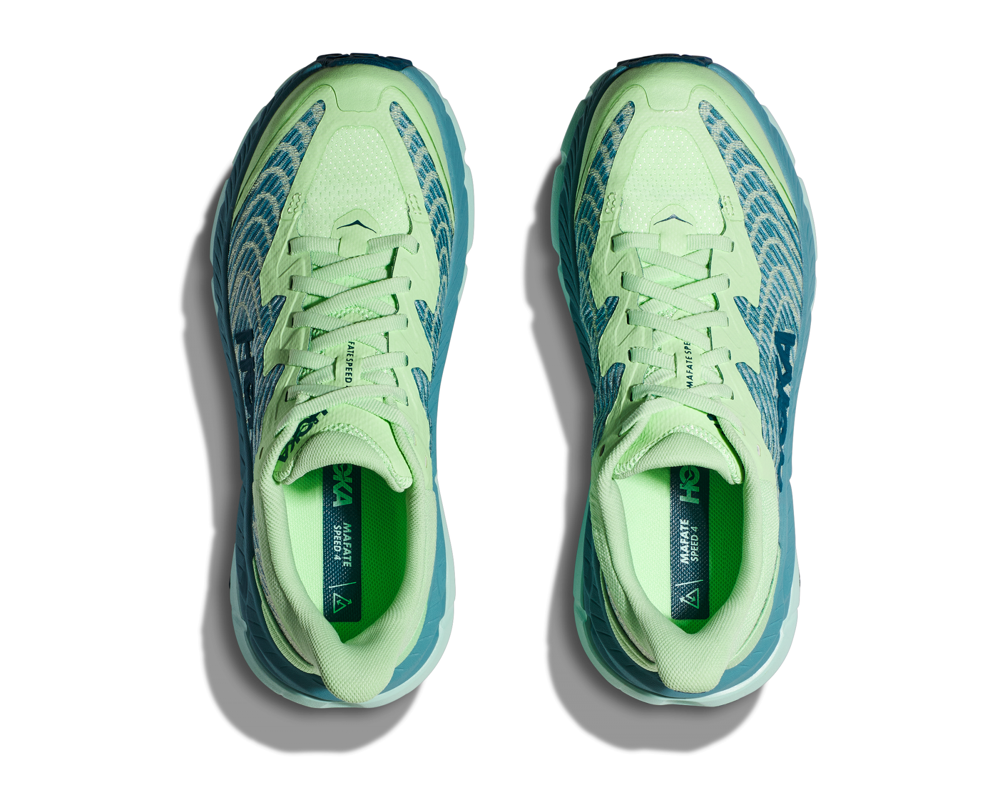 HOKA MAFATE SPEED 4 W Lime Glow / Ocean Mist