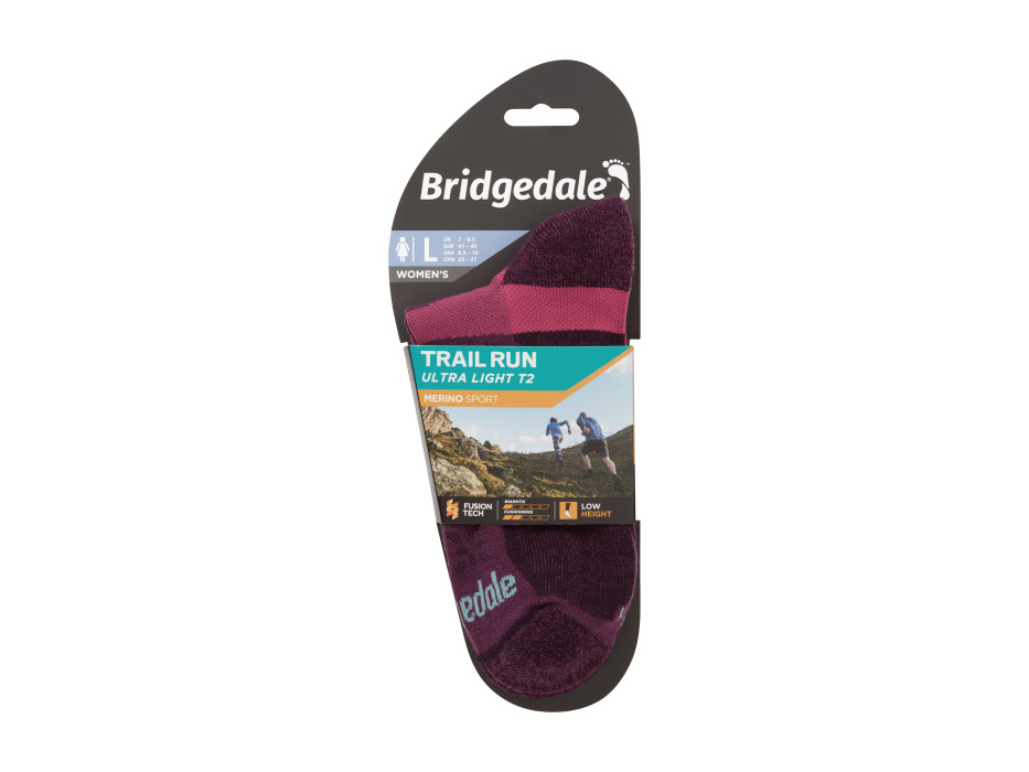 BRIDGEDALE Trail Run UL T2 CS LOW W Damson