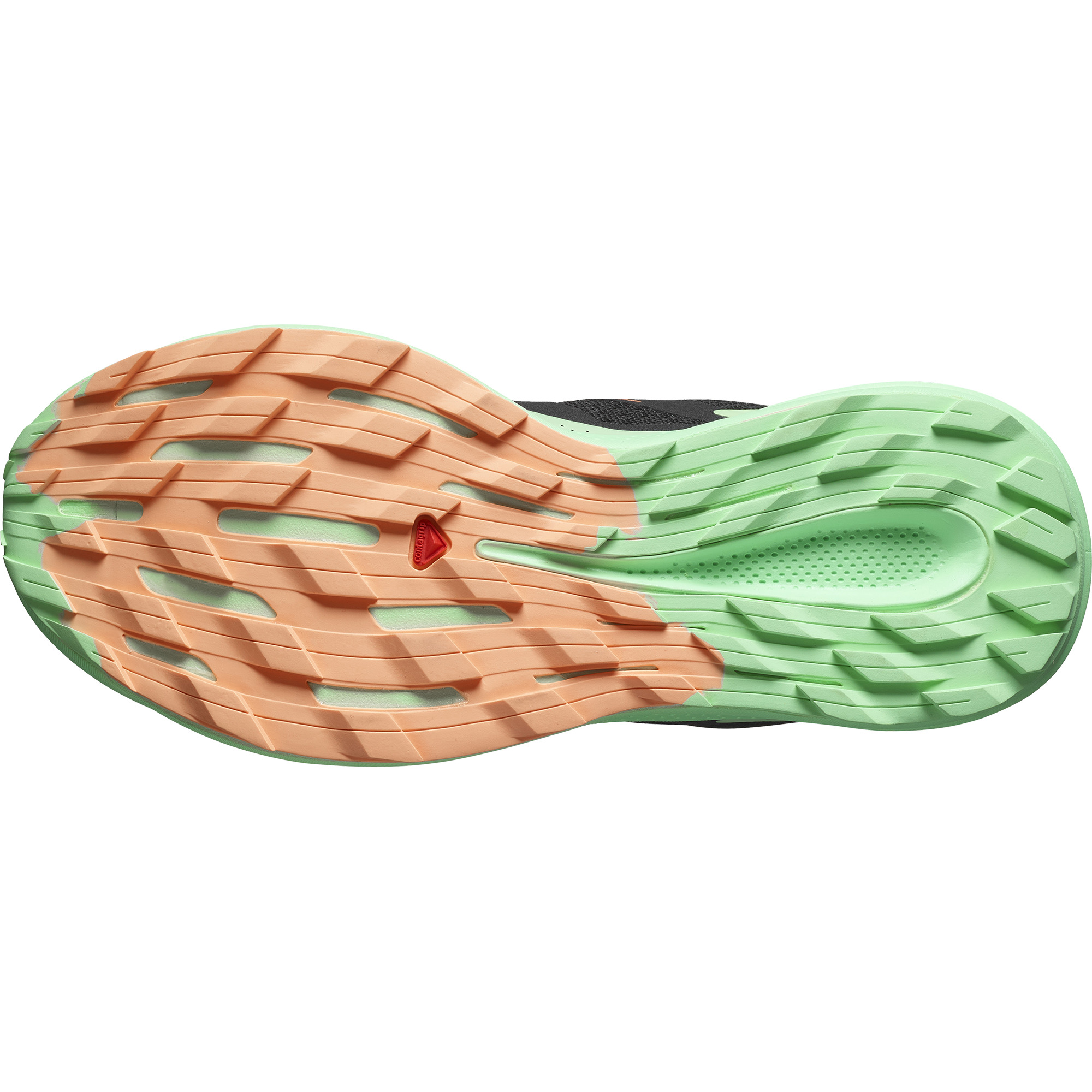 SALOMON PULSAR TRAIL W Black / Green Ash / Cantaloupe
