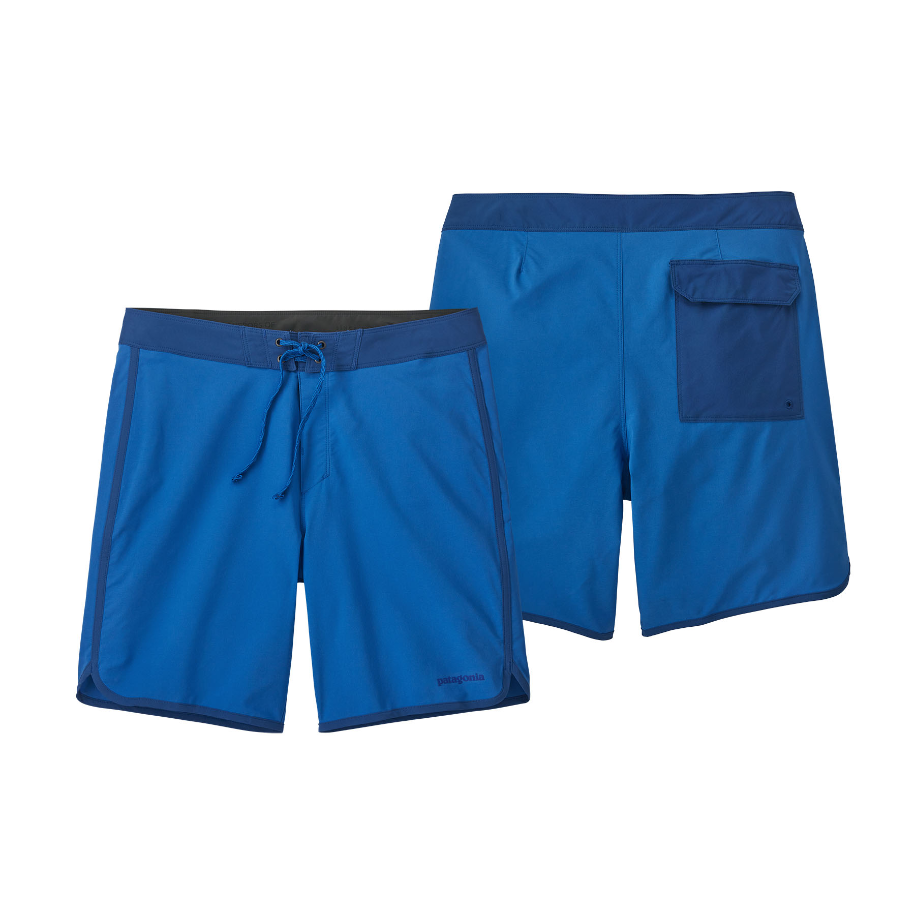 PATAGONIA Men's Hydropeak Scallop Boardshorts - 18" Bayou Blue