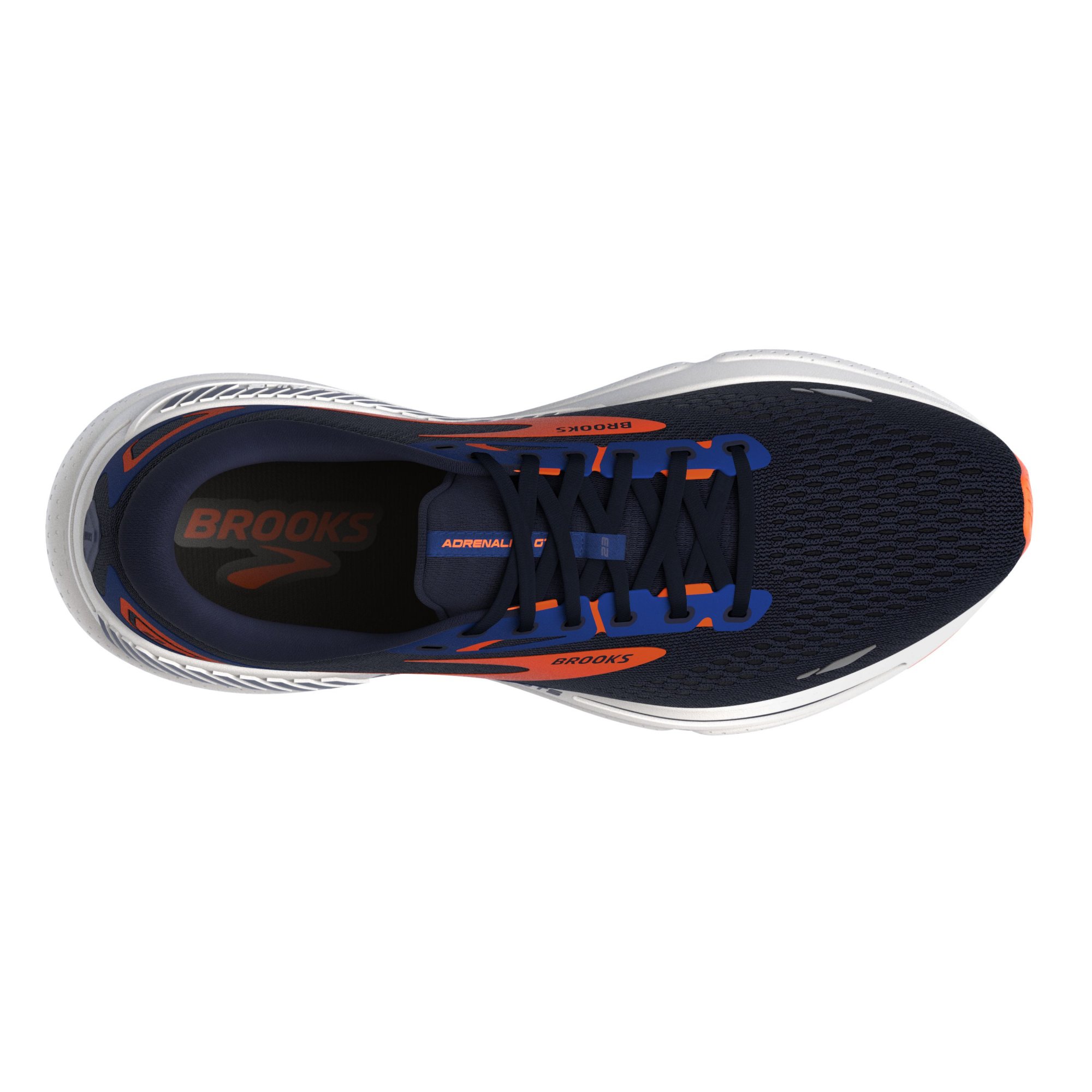 BROOKS Adrenaline GTS 23 Peacoat/Orange/Surf the Web