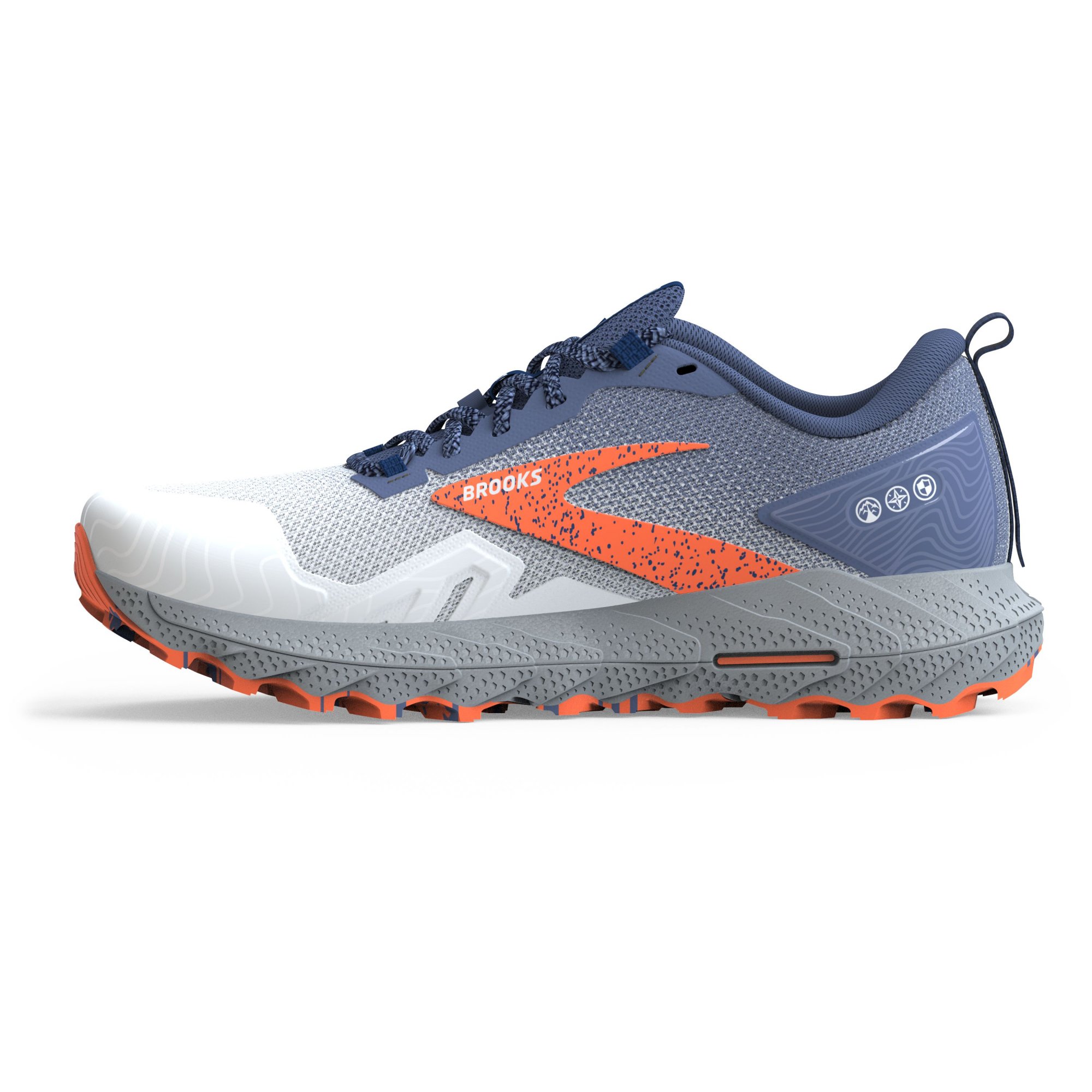 BROOKS Cascadia 17 Blue/Navy/Firecracker