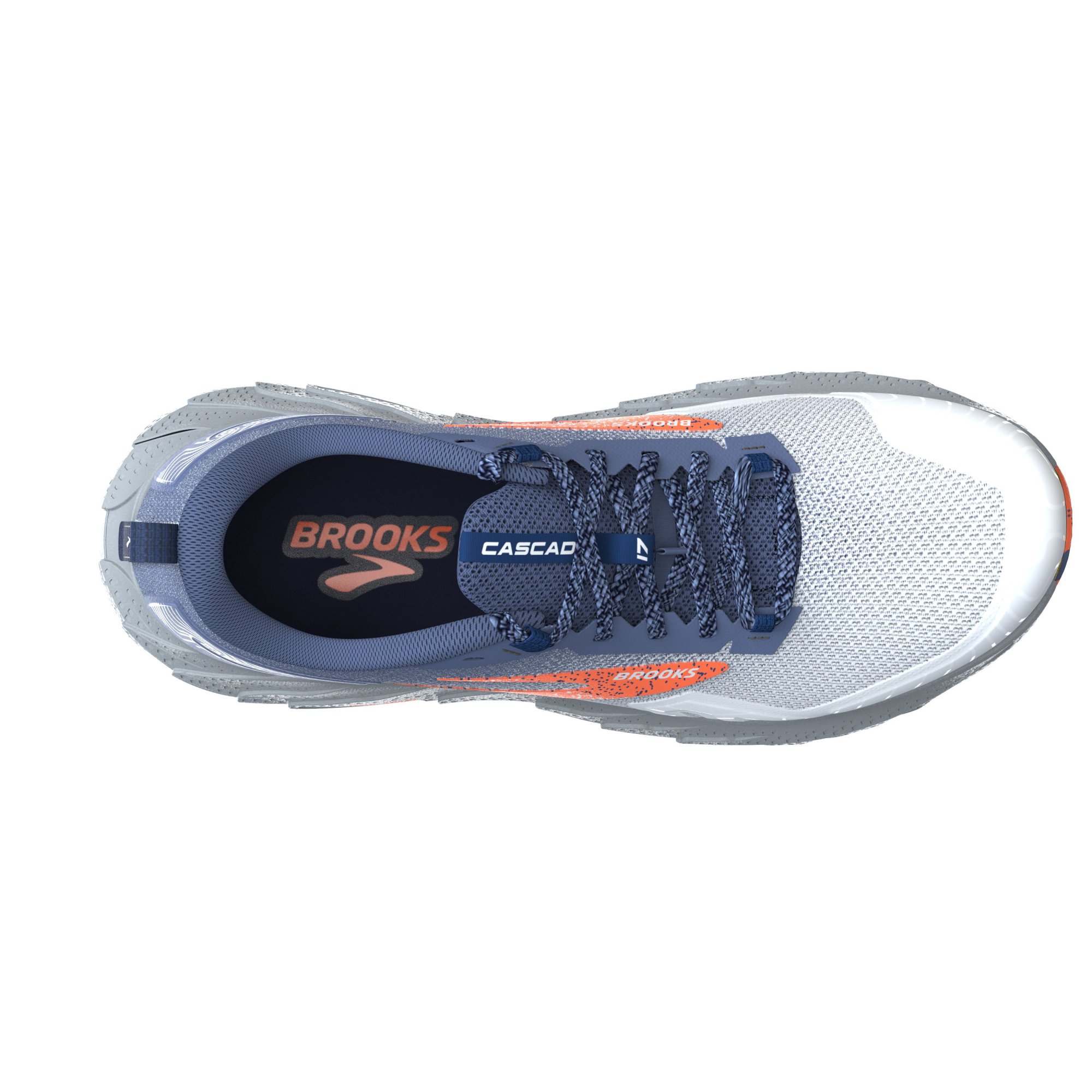 BROOKS Cascadia 17 Blue/Navy/Firecracker