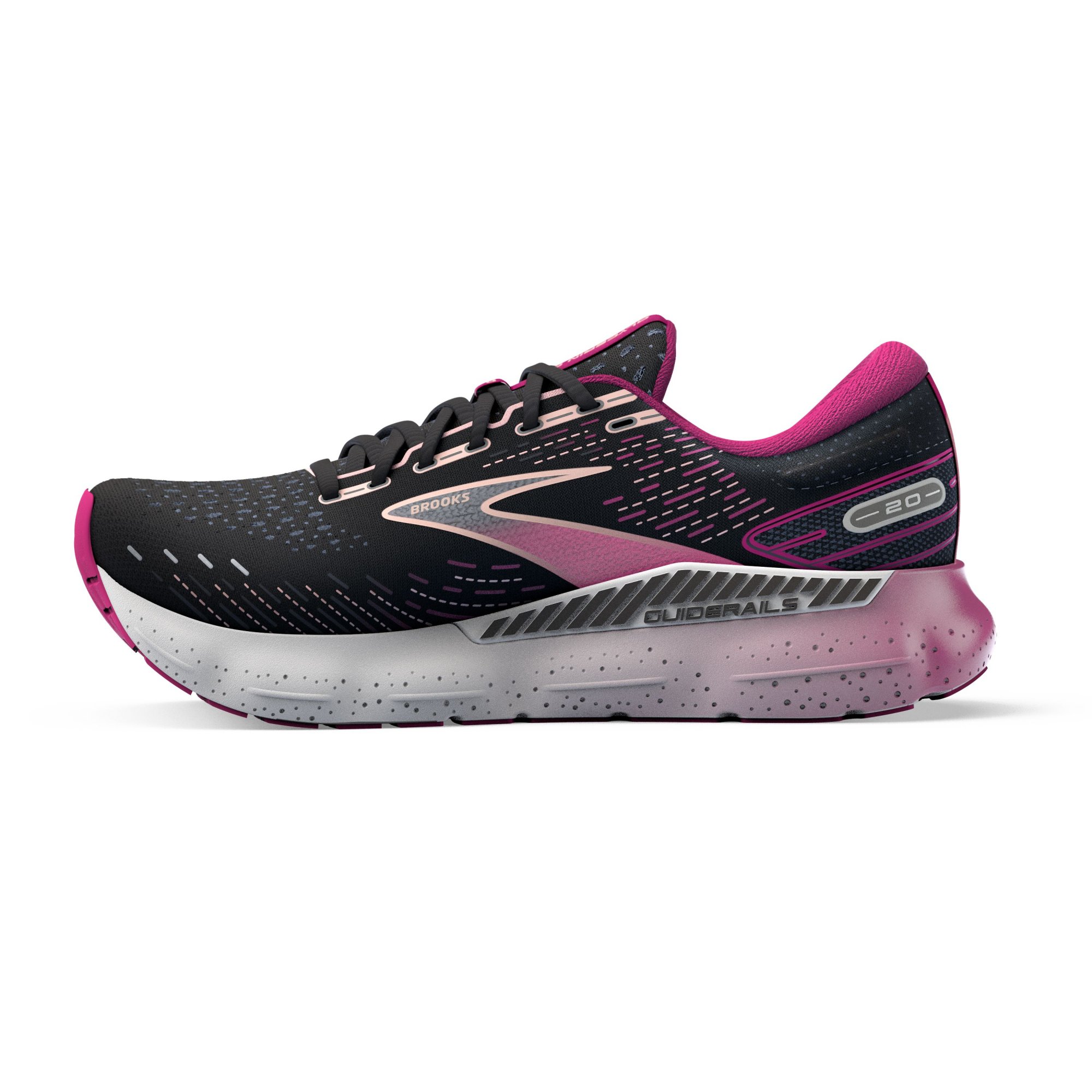 BROOKS Glycerin GTS 20 W Black/Fuchsia/Linen