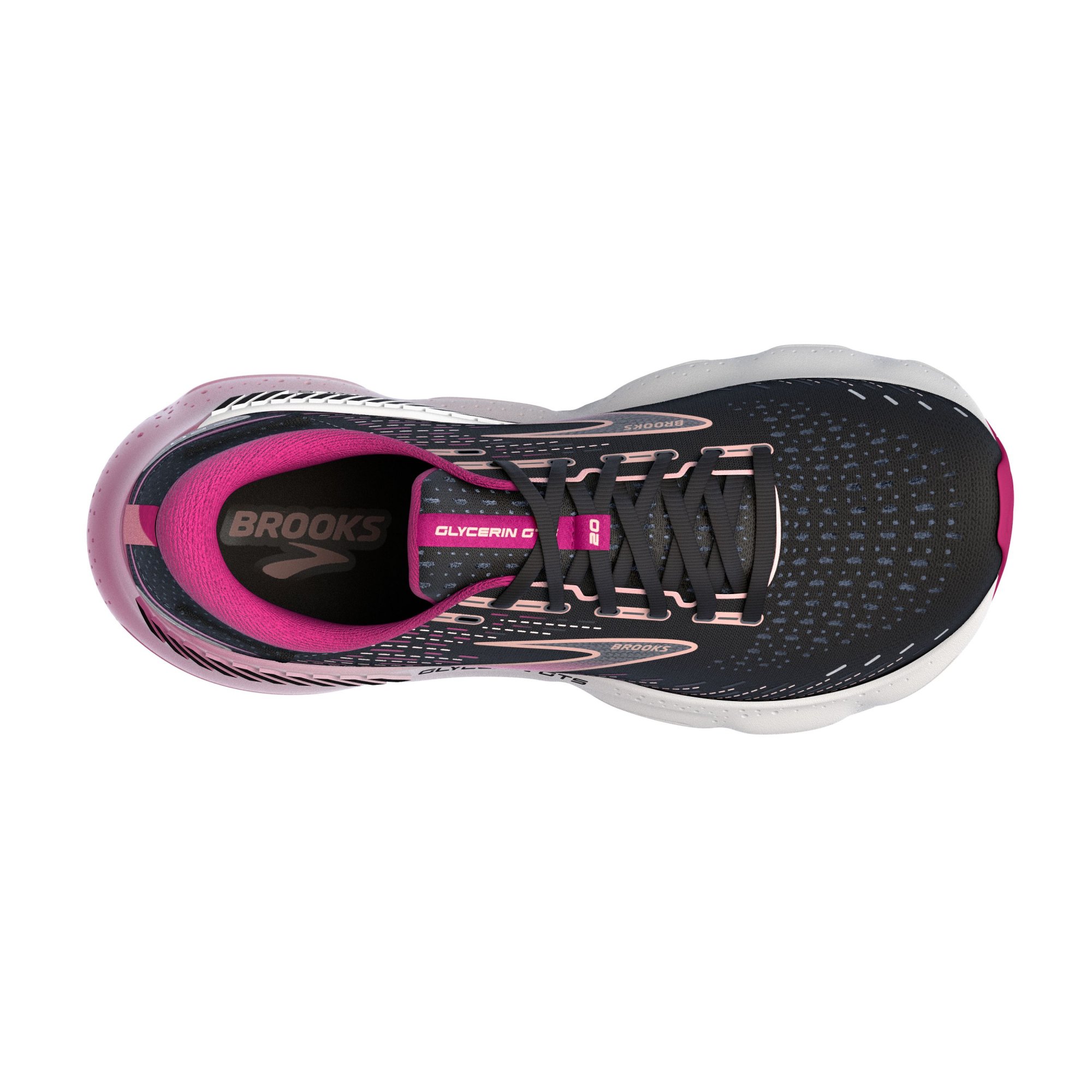 BROOKS Glycerin GTS 20 W Black/Fuchsia/Linen