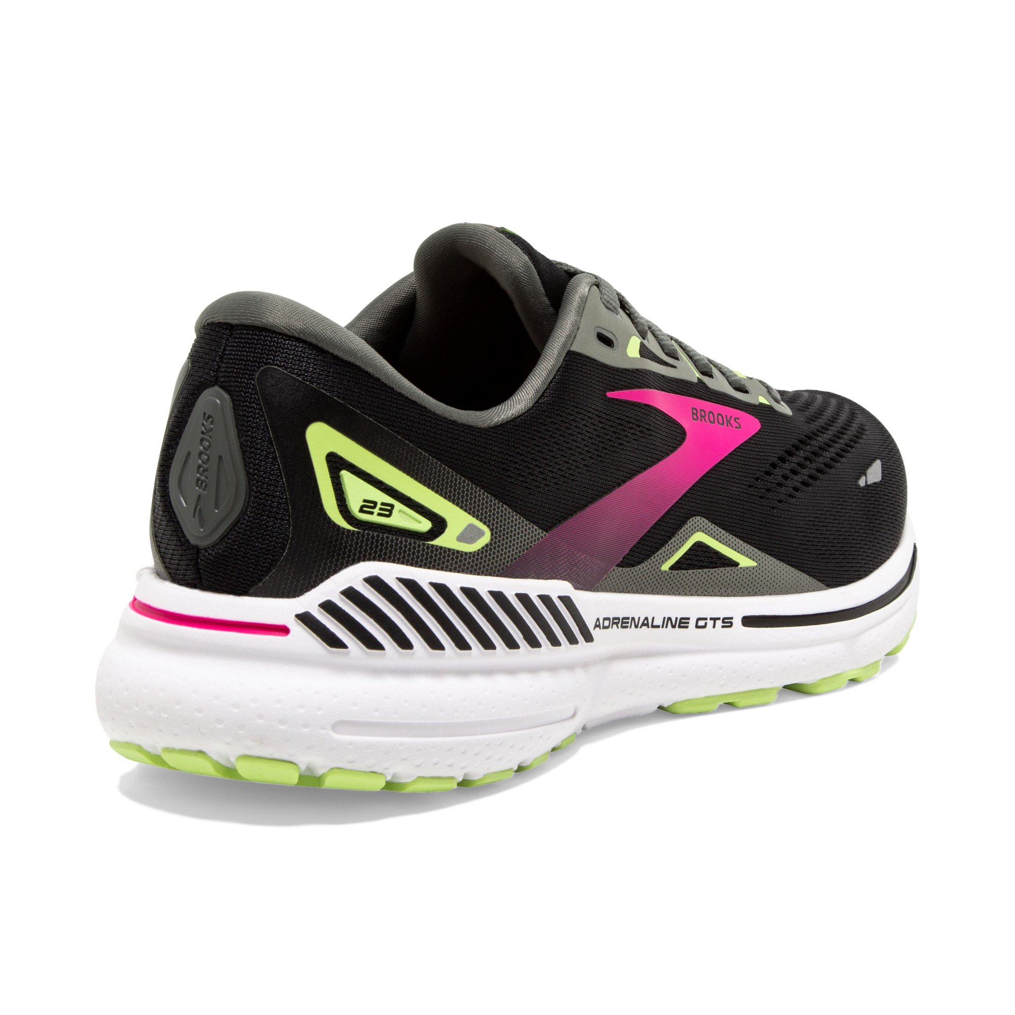 BROOKS Adrenaline GTS 23 W Black/Gunmetal/Sharp Green