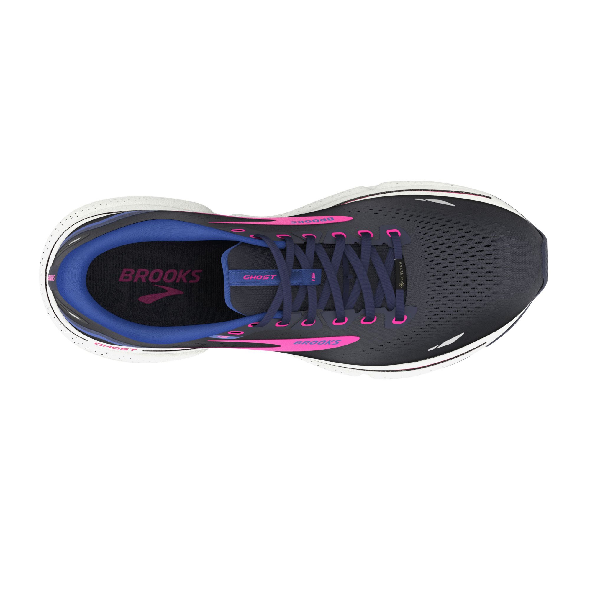 BROOKS Ghost 15 W GTX Peacoat/Blue/Pink