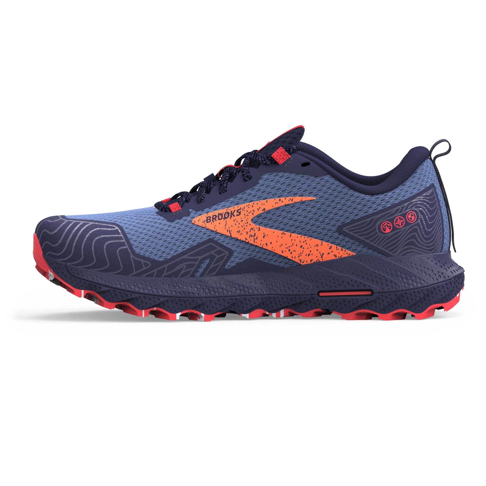 BROOKS Cascadia 17 GTX W Navy/Bittersweet/Peacoat