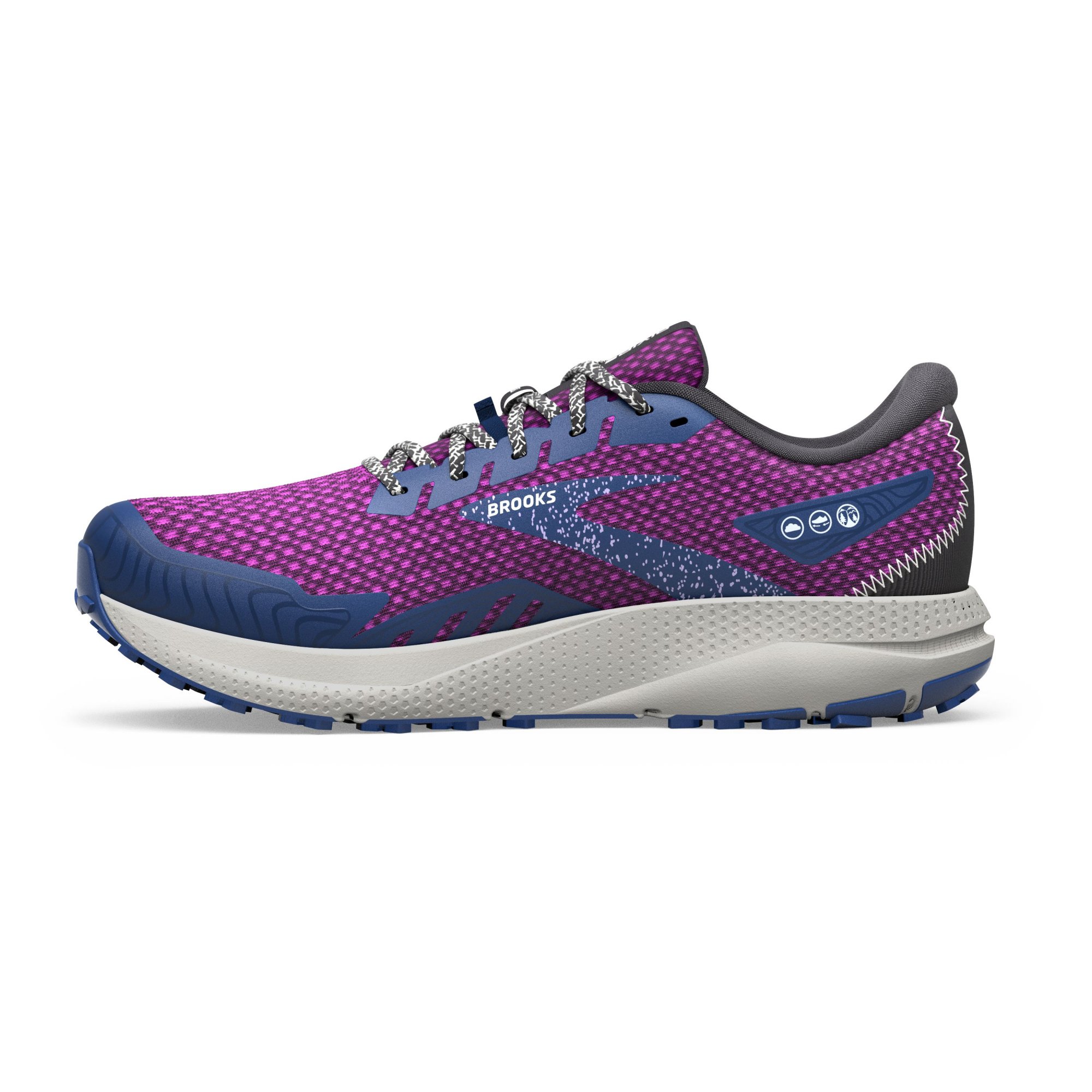 BROOKS Divide 4 W Purple/Navy/Oyster new
