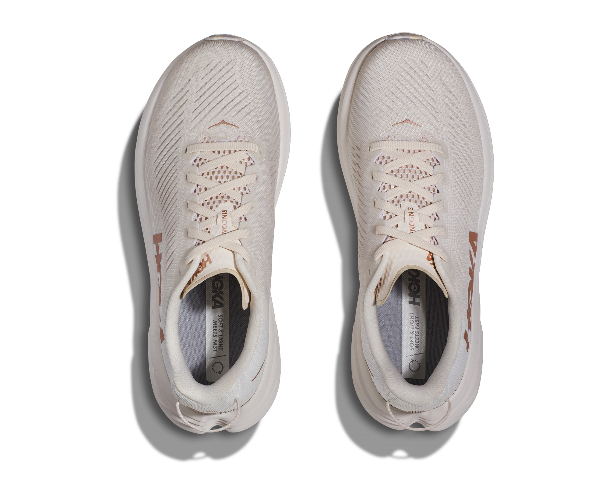 HOKA RINCON 3 W EGGNOG / ROSE GOLD