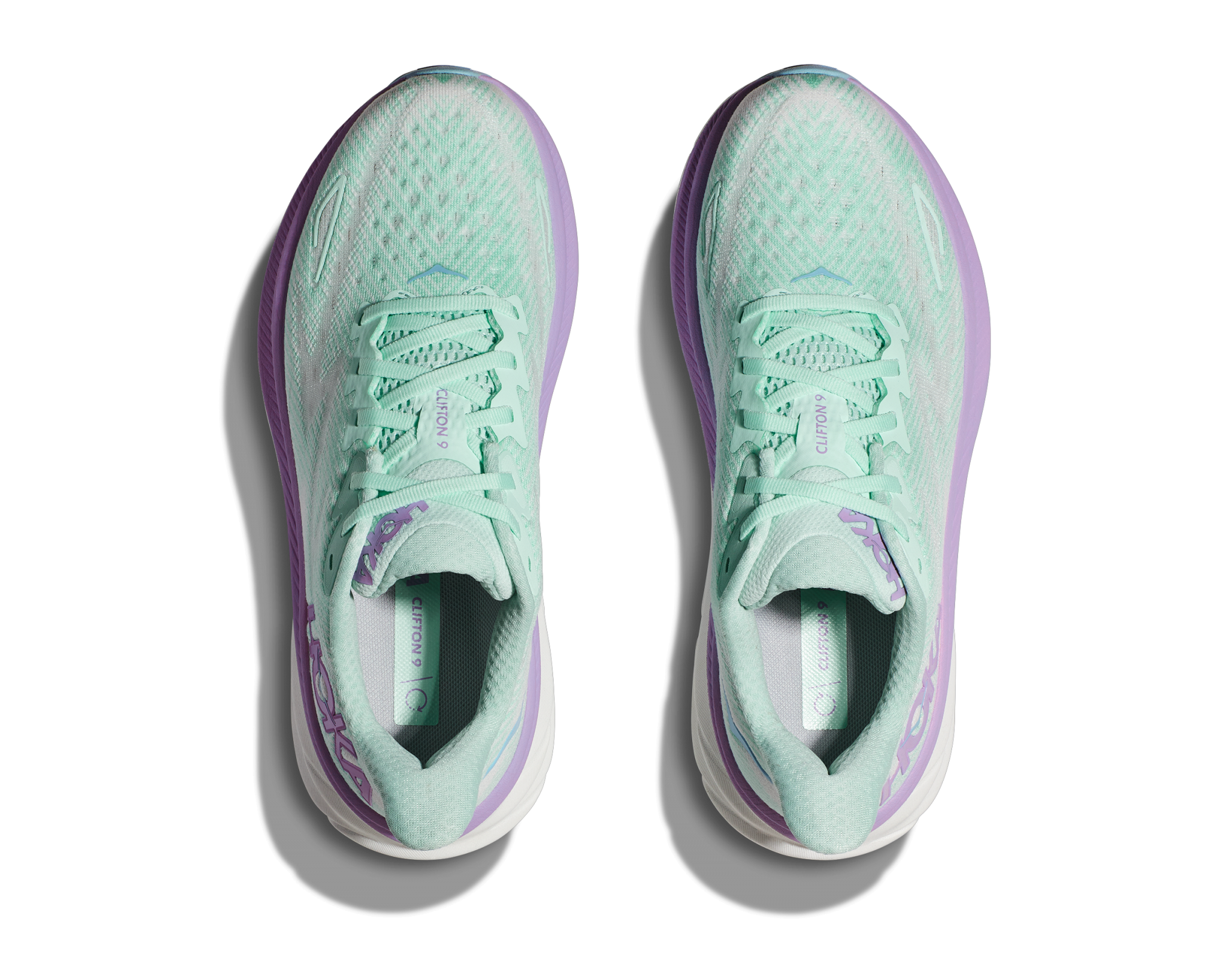 HOKA CLIFTON 9 W SUNLIT OCEAN / LILAC MIST