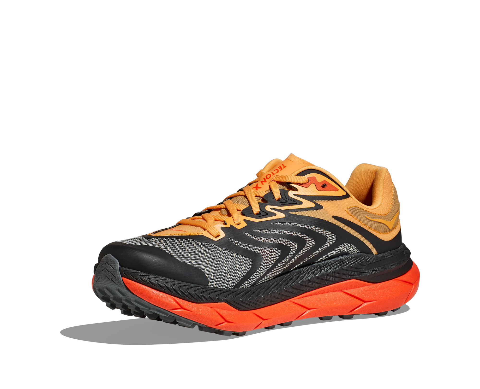 HOKA TECTON X 2 M BLACK / FLAME